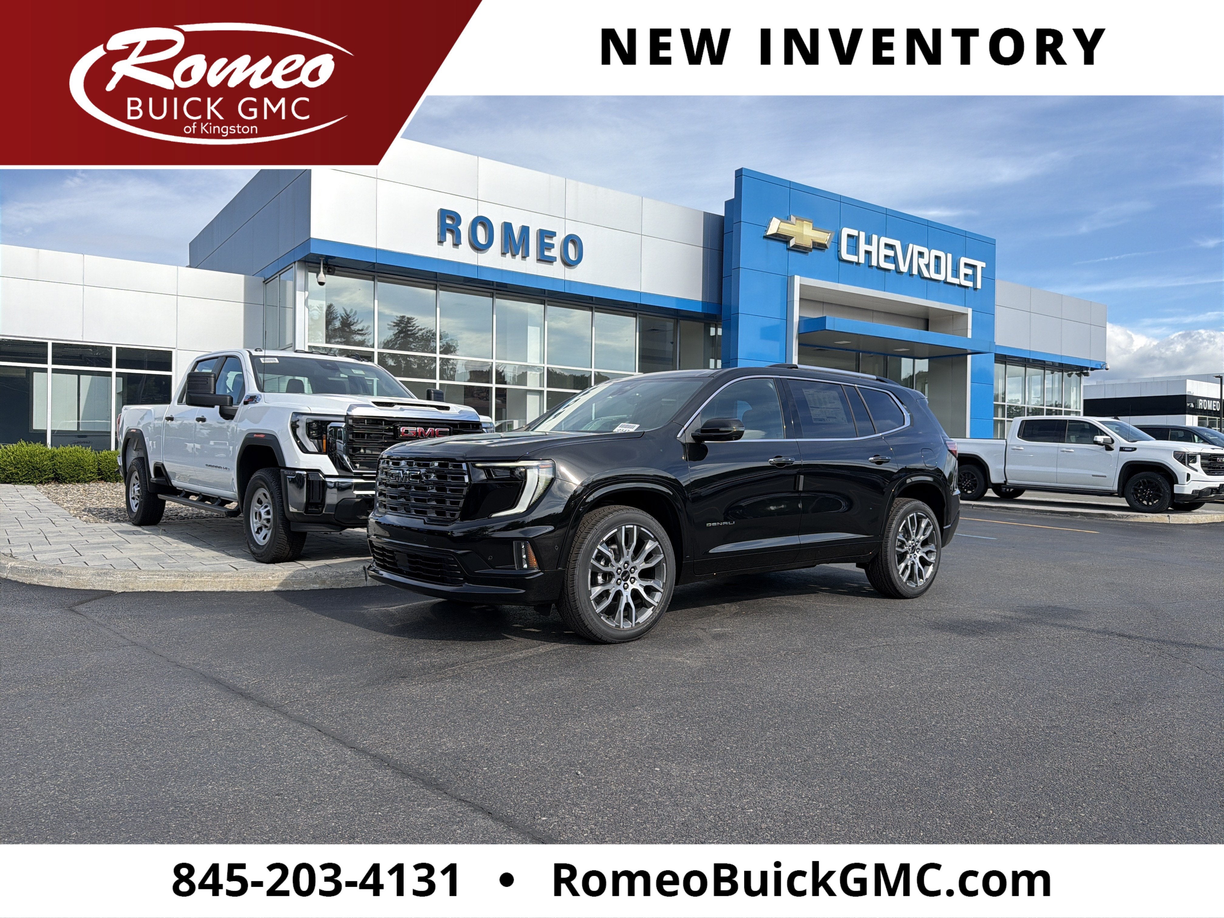 Black (Ebony Twilight Metallic) 2026 GMC Acadia SUV / Crossover Four-Wheel Drive Automatic