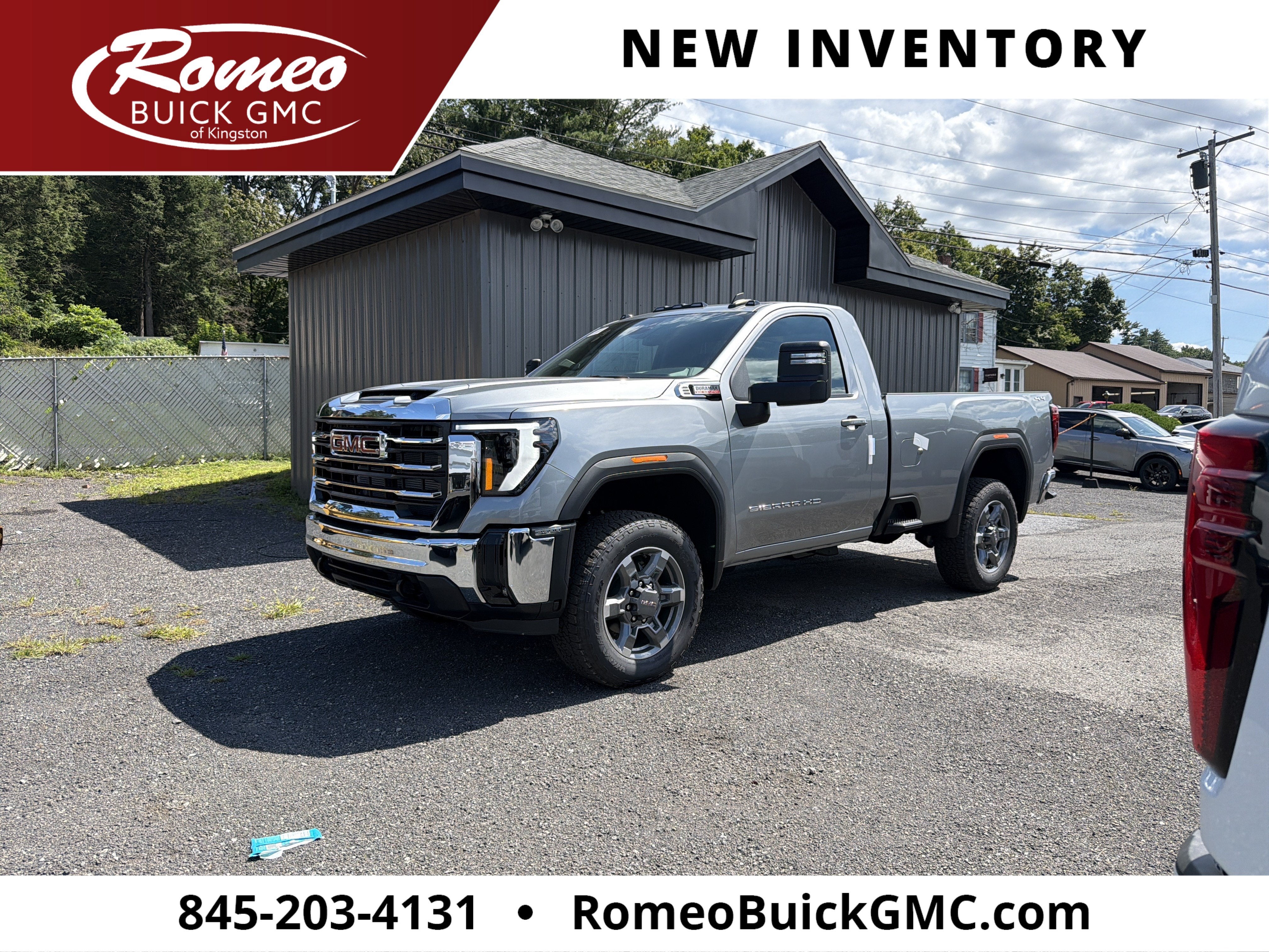 Sterling Metallic 2026 GMC Sierra 2500HD Pickup Truck Four-Wheel Drive Automatic