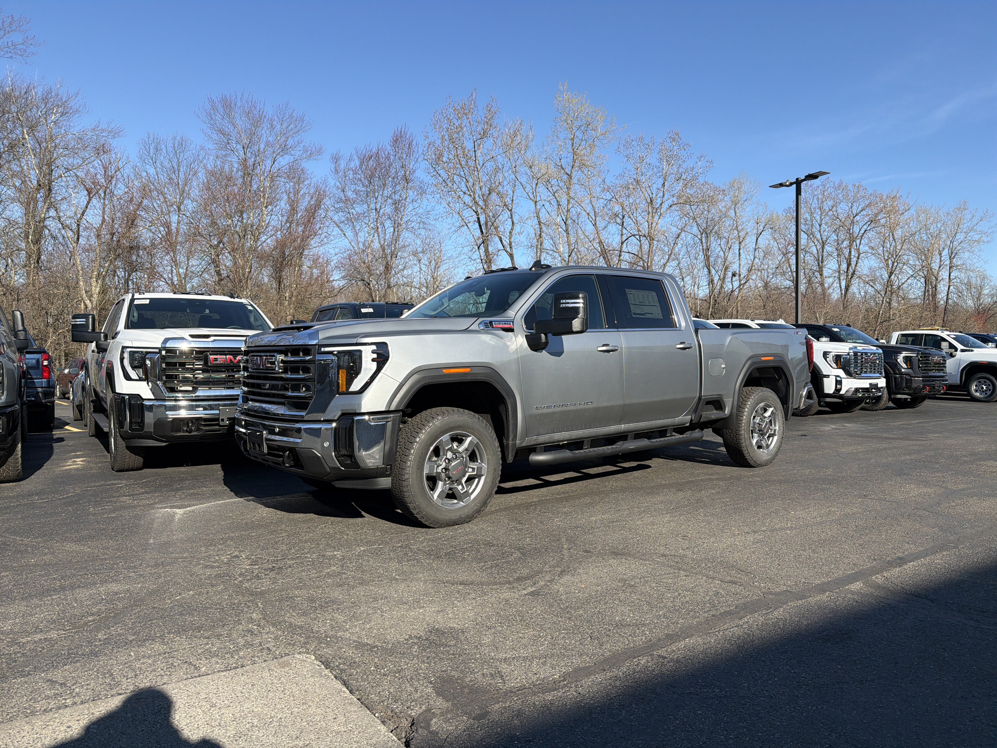 Sterling Metallic 2026 GMC Sierra 2500HD Pickup Truck Four-Wheel Drive Automatic