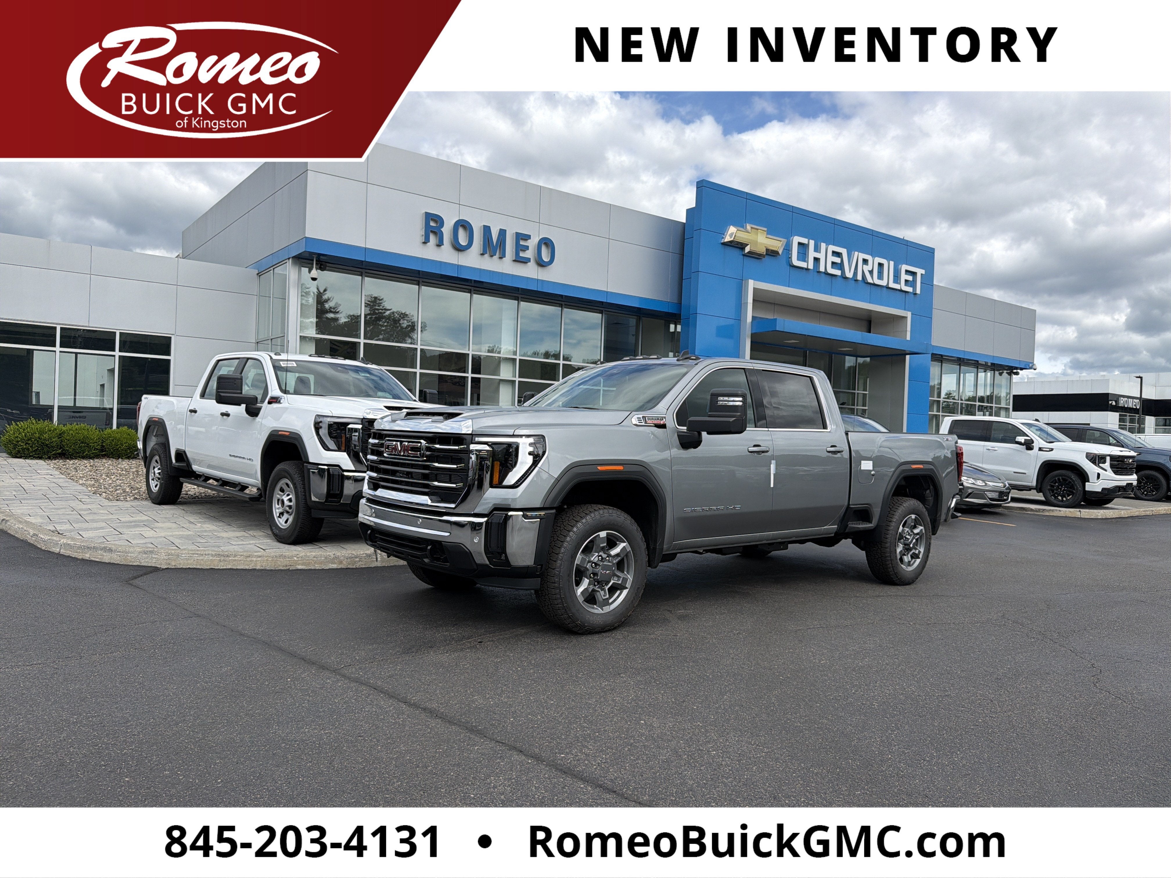 Sterling Metallic 2026 GMC Sierra 2500HD Pickup Truck Four-Wheel Drive Automatic
