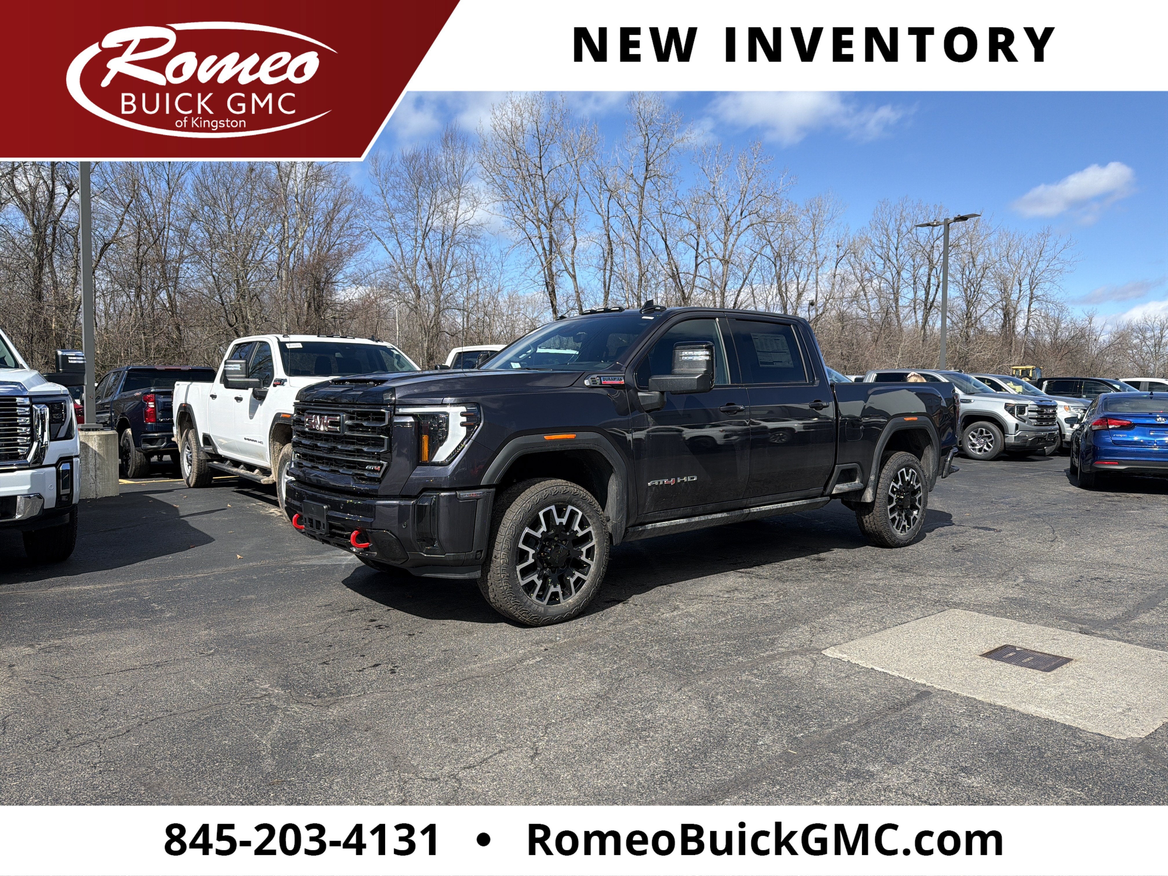 Titanium Rush Metallic 2026 GMC Sierra 2500HD Pickup Truck Four-Wheel Drive Automatic