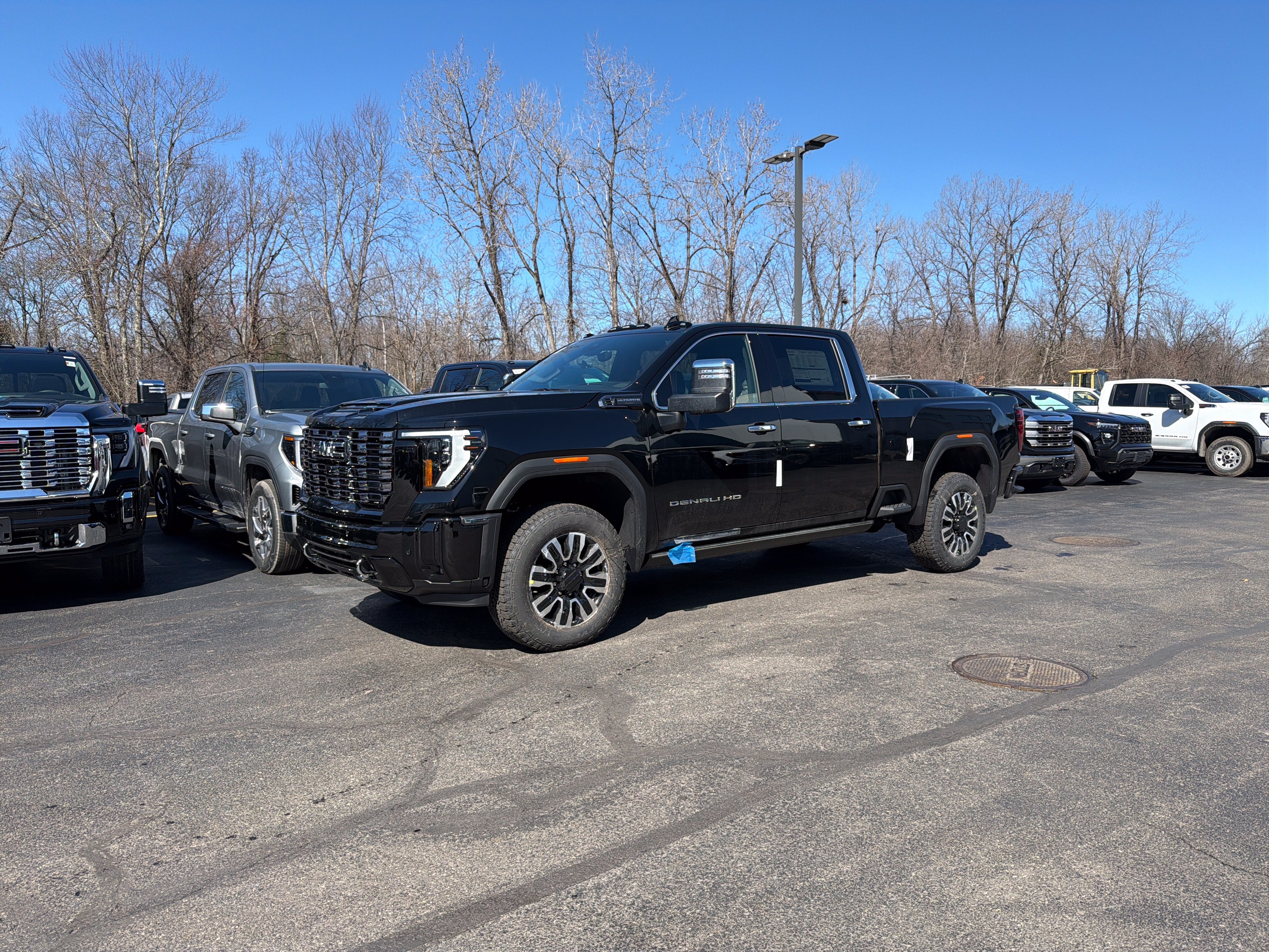 Onyx Black 2026 GMC Sierra 3500HD Pickup Truck Four-Wheel Drive Automatic