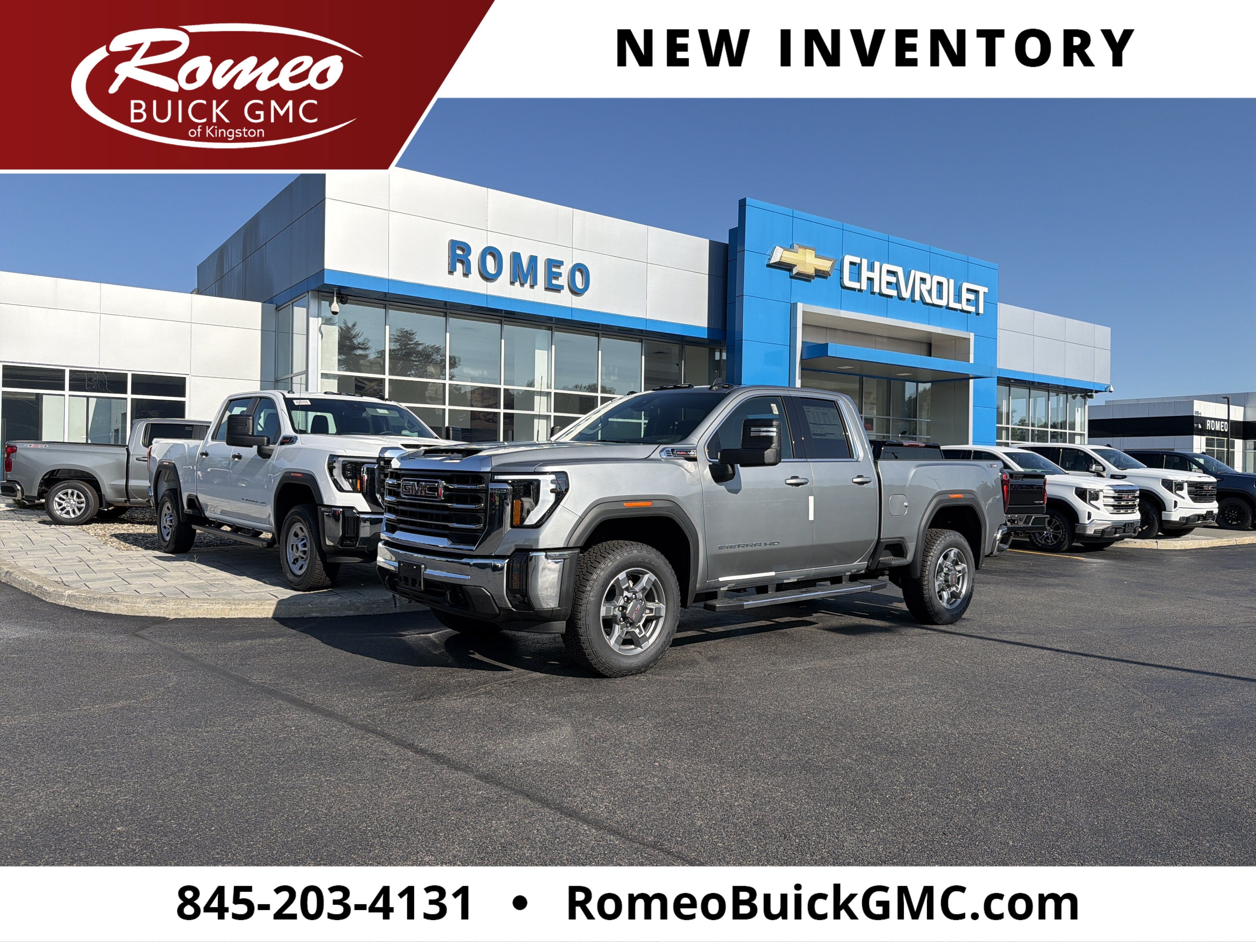 Sterling Metallic 2026 GMC Sierra 2500HD Pickup Truck Four-Wheel Drive Automatic