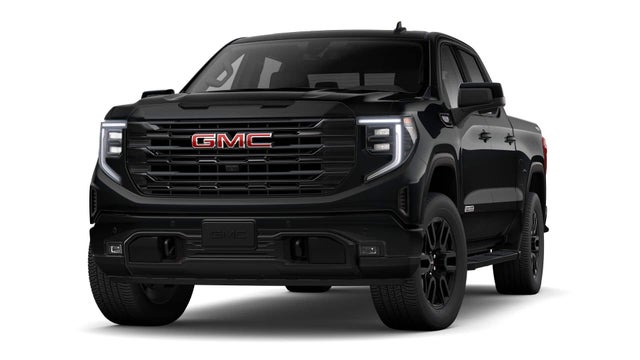 Onyx Black 2026 GMC Sierra 1500 Elevation Crew Cab 4WD Pickup Truck Four-Wheel Drive Automatic