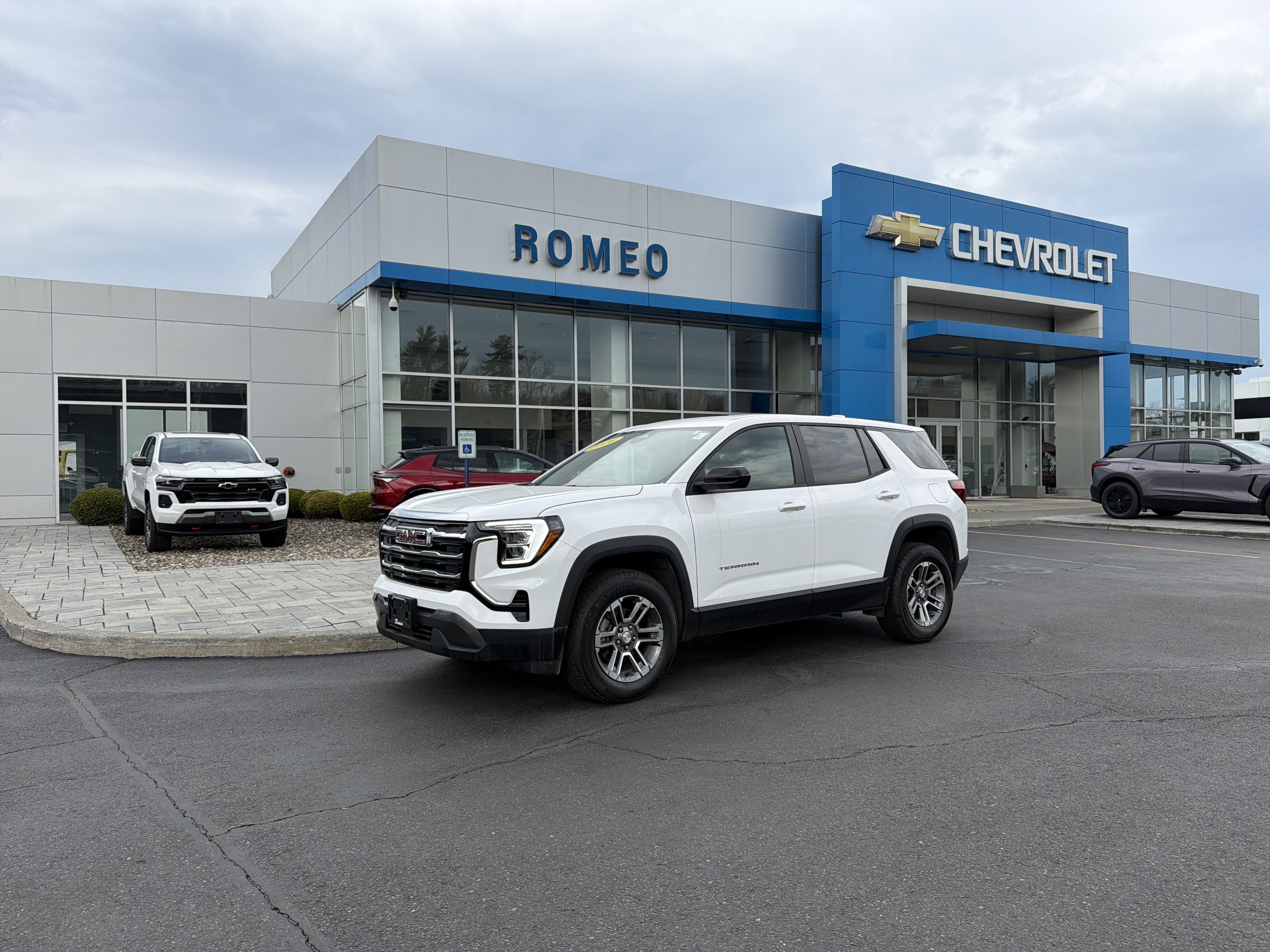 Summit White 2026 GMC Terrain Elevation AWD SUV / Crossover Four-Wheel Drive Automatic