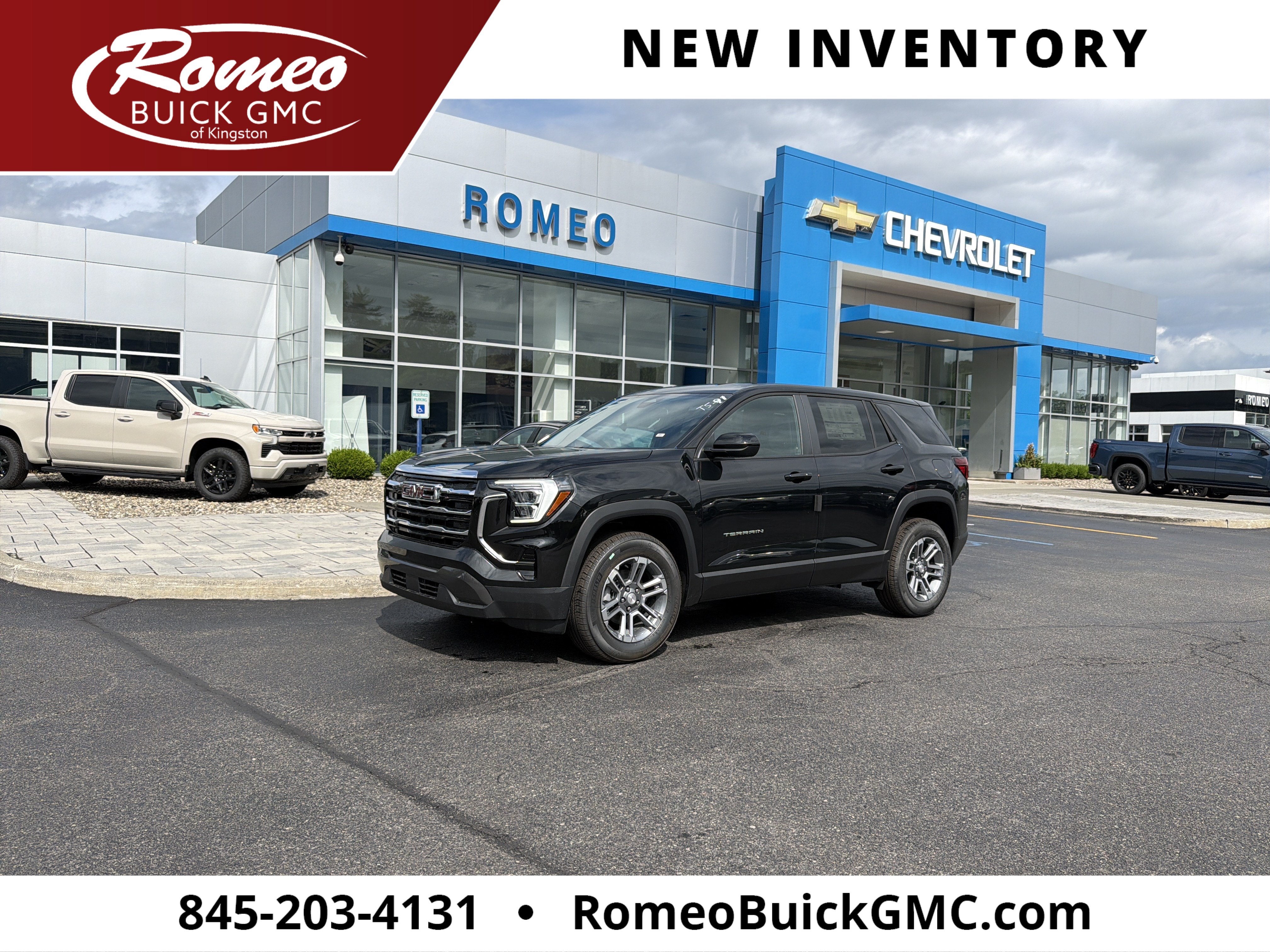 Black (Ebony Twilight Metallic) 2027 GMC Terrain SUV / Crossover Four-Wheel Drive Automatic