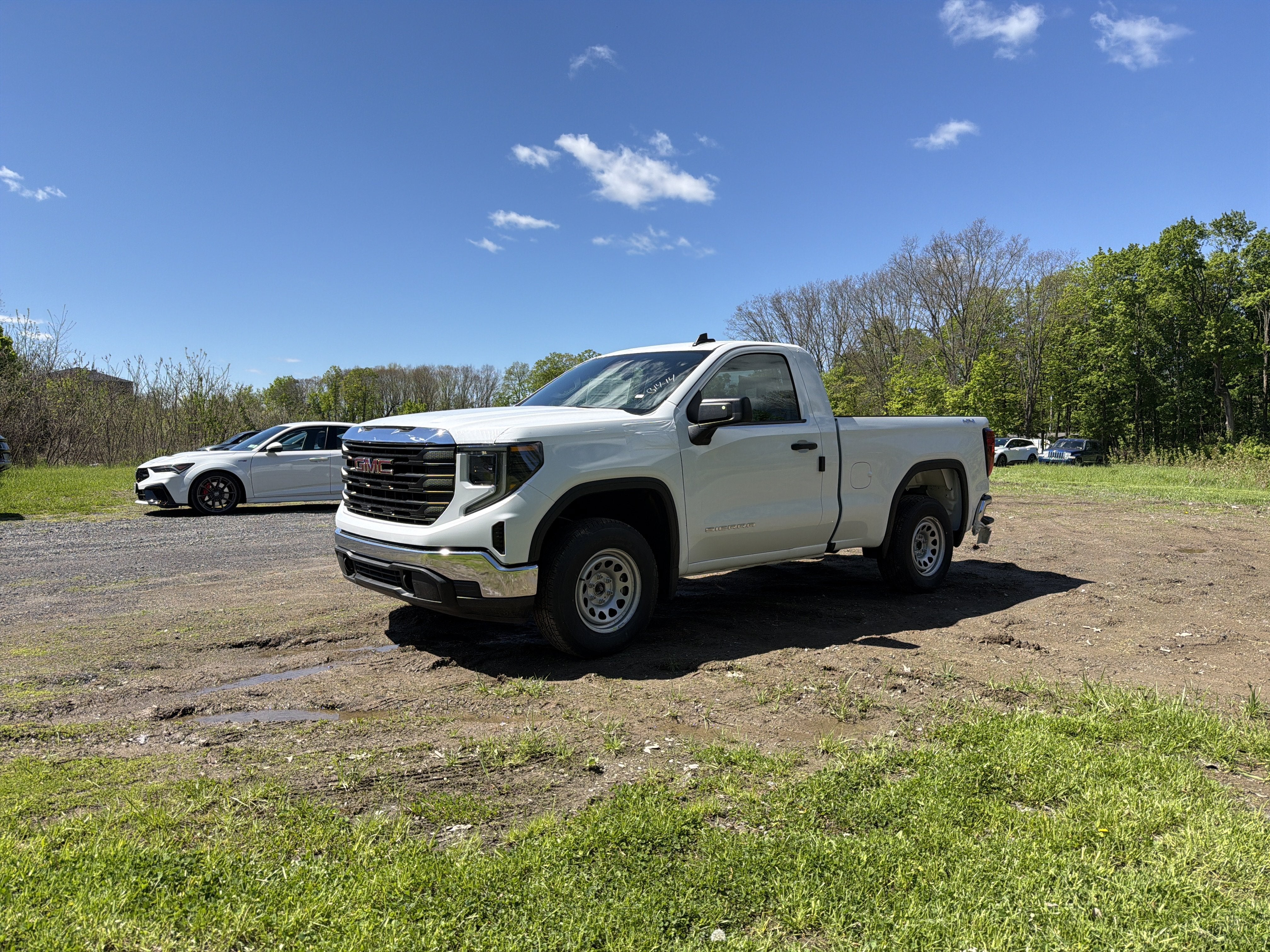 Summit White 2026 GMC Sierra 1500 Pickup Truck Four-Wheel Drive Automatic