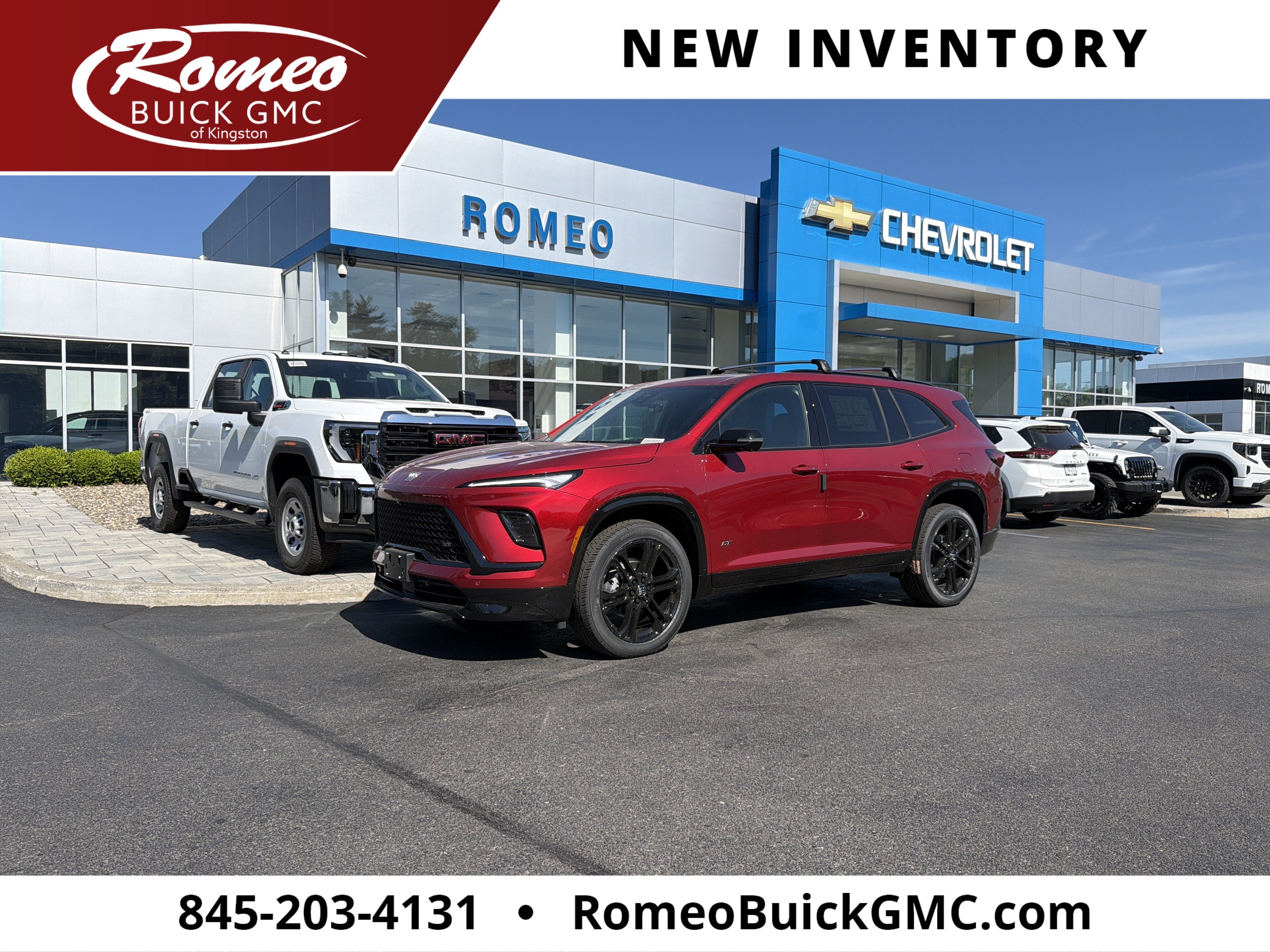 Cherry Red Tintcoat 2026 Buick Enclave SUV / Crossover Four-Wheel Drive Automatic