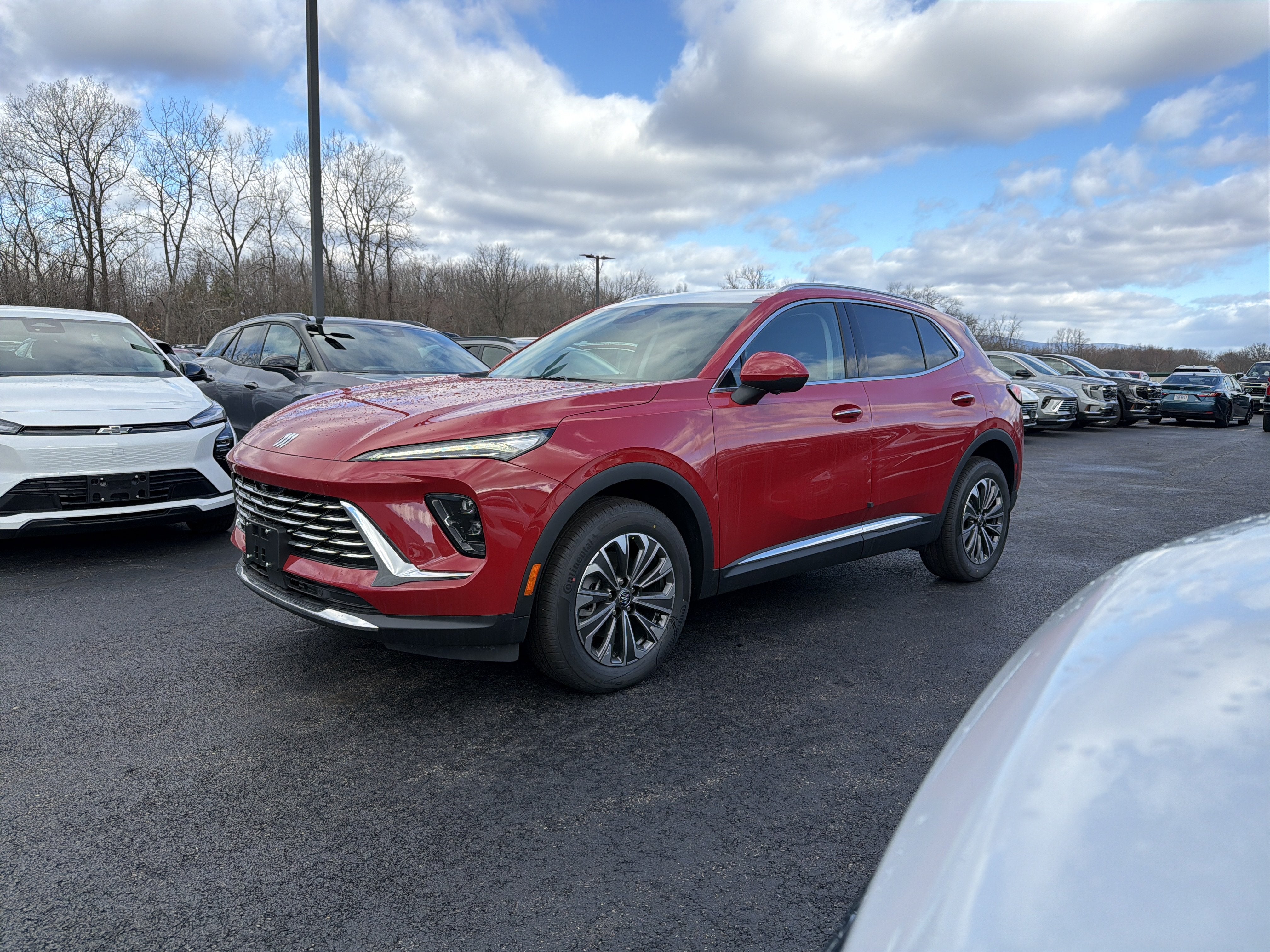 Brilliant Red 2026 Buick Envision SUV / Crossover All-Wheel Drive Automatic