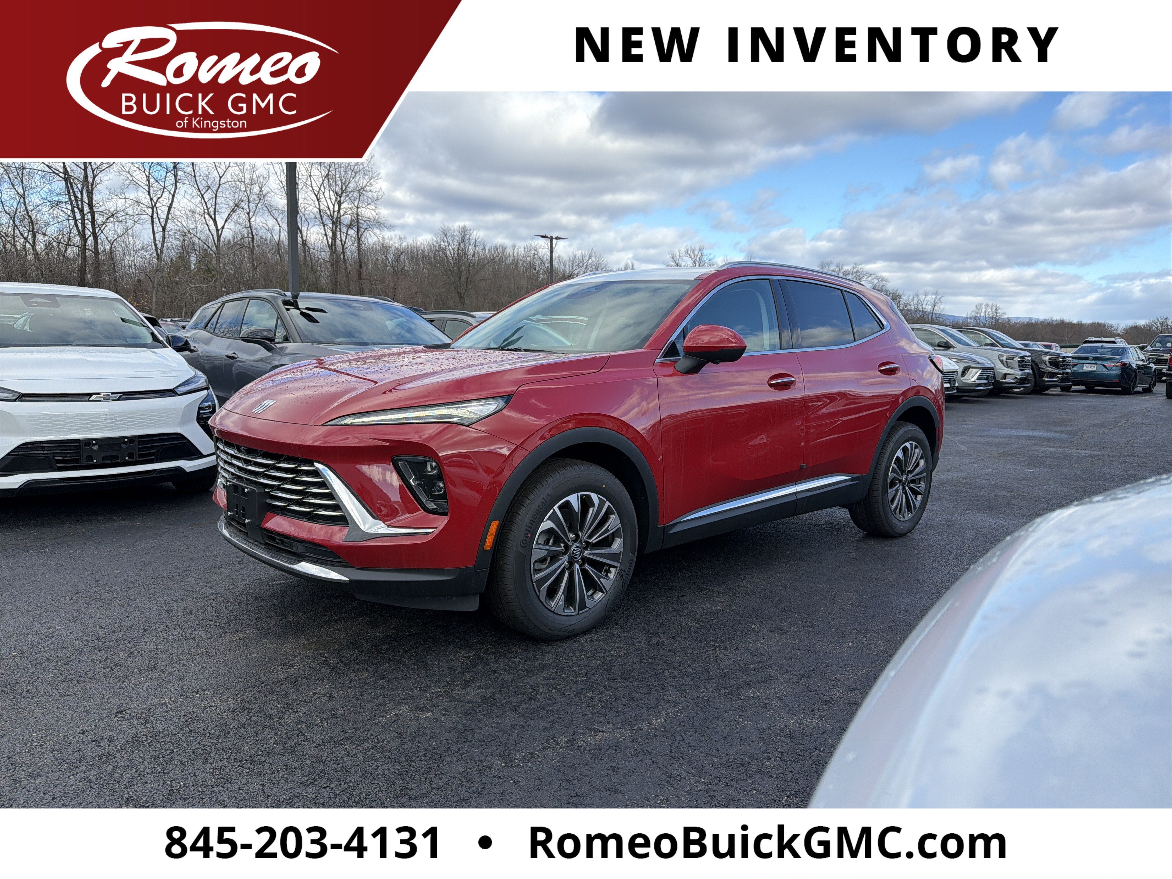Brilliant Red 2026 Buick Envision SUV / Crossover All-Wheel Drive Automatic