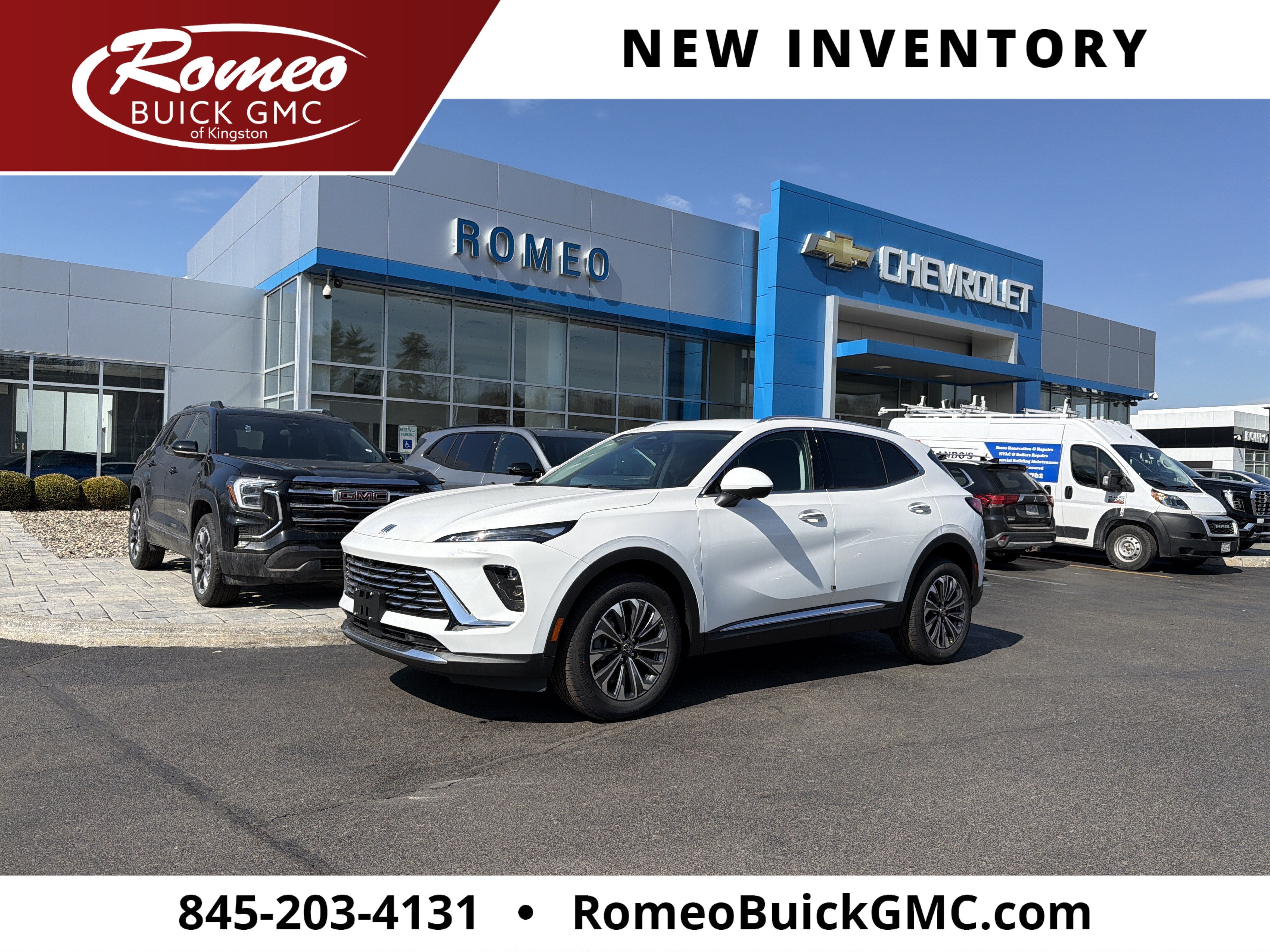 Summit White 2026 Buick Envision SUV / Crossover All-Wheel Drive Automatic