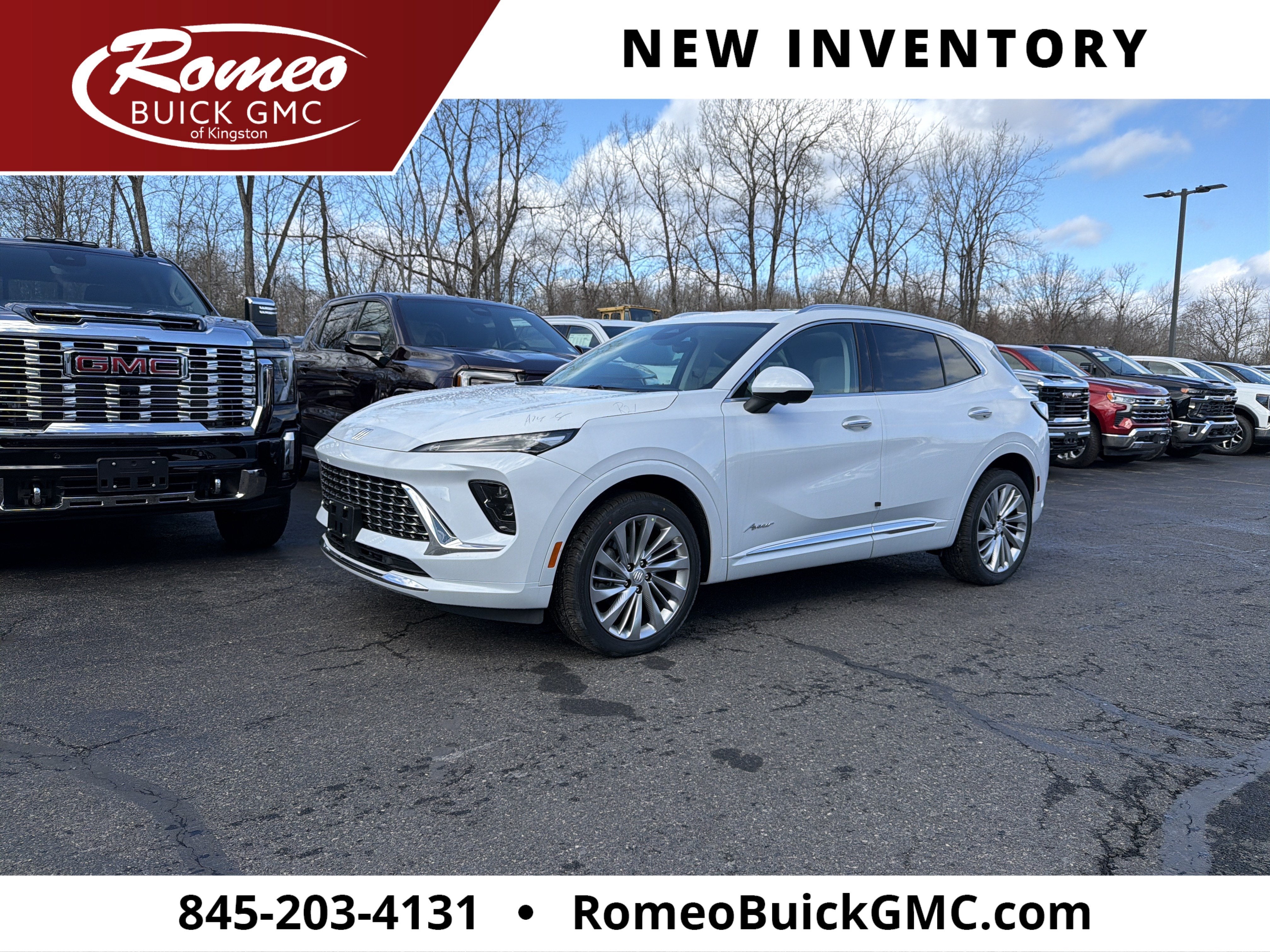 Iridescent White Tricoat 2026 Buick Envision SUV / Crossover All-Wheel Drive Automatic
