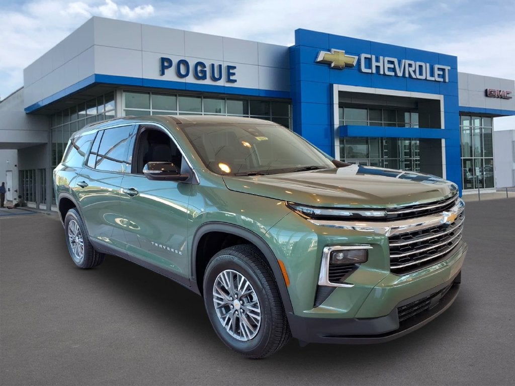 Trillium Green Metallic 2027 Chevrolet Traverse SUV / Crossover Front-Wheel Drive Automatic