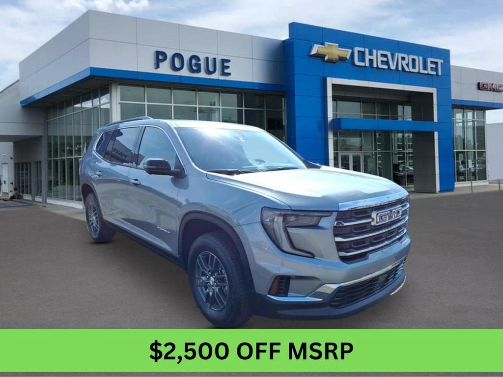 Sterling Metallic 2026 GMC Acadia SUV / Crossover Front-Wheel Drive Automatic