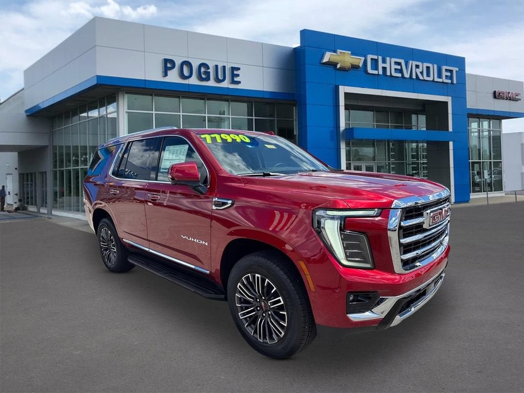 Volcanic Red Tintcoat 2026 GMC Yukon SUV / Crossover Four-Wheel Drive Automatic