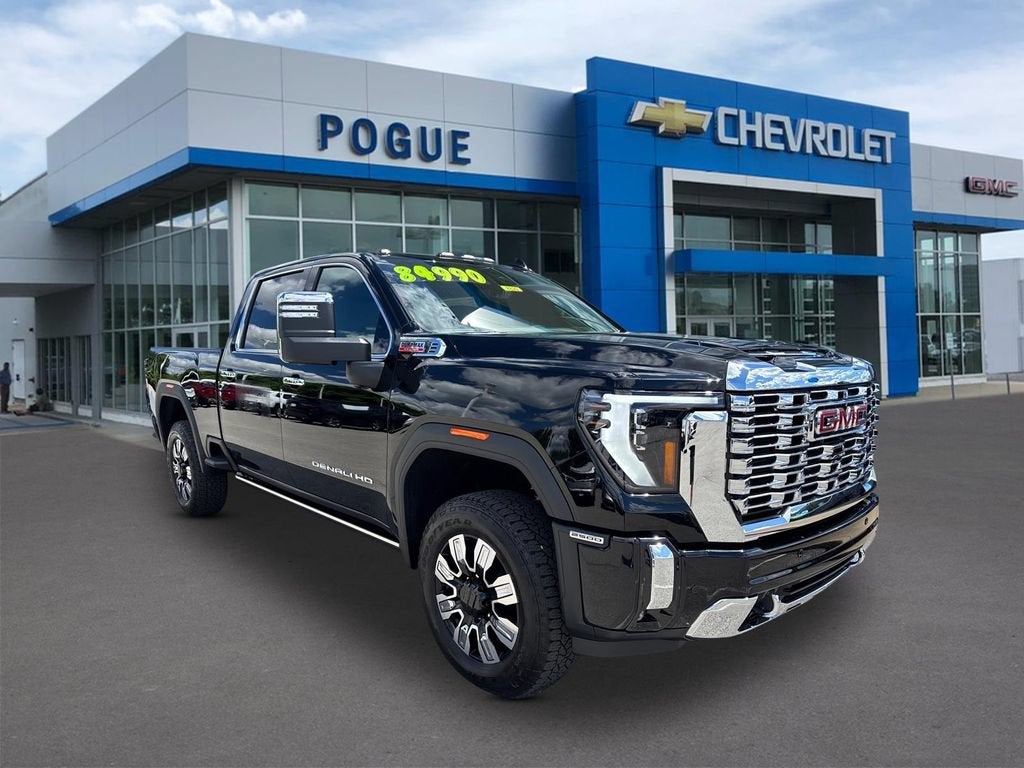 Onyx Black 2026 GMC Sierra 2500HD Pickup Truck Four-Wheel Drive Automatic