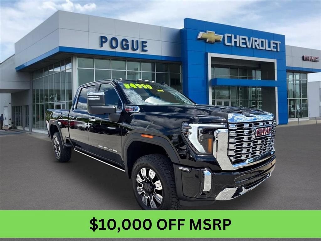Onyx Black 2026 GMC Sierra 2500HD Pickup Truck Four-Wheel Drive Automatic