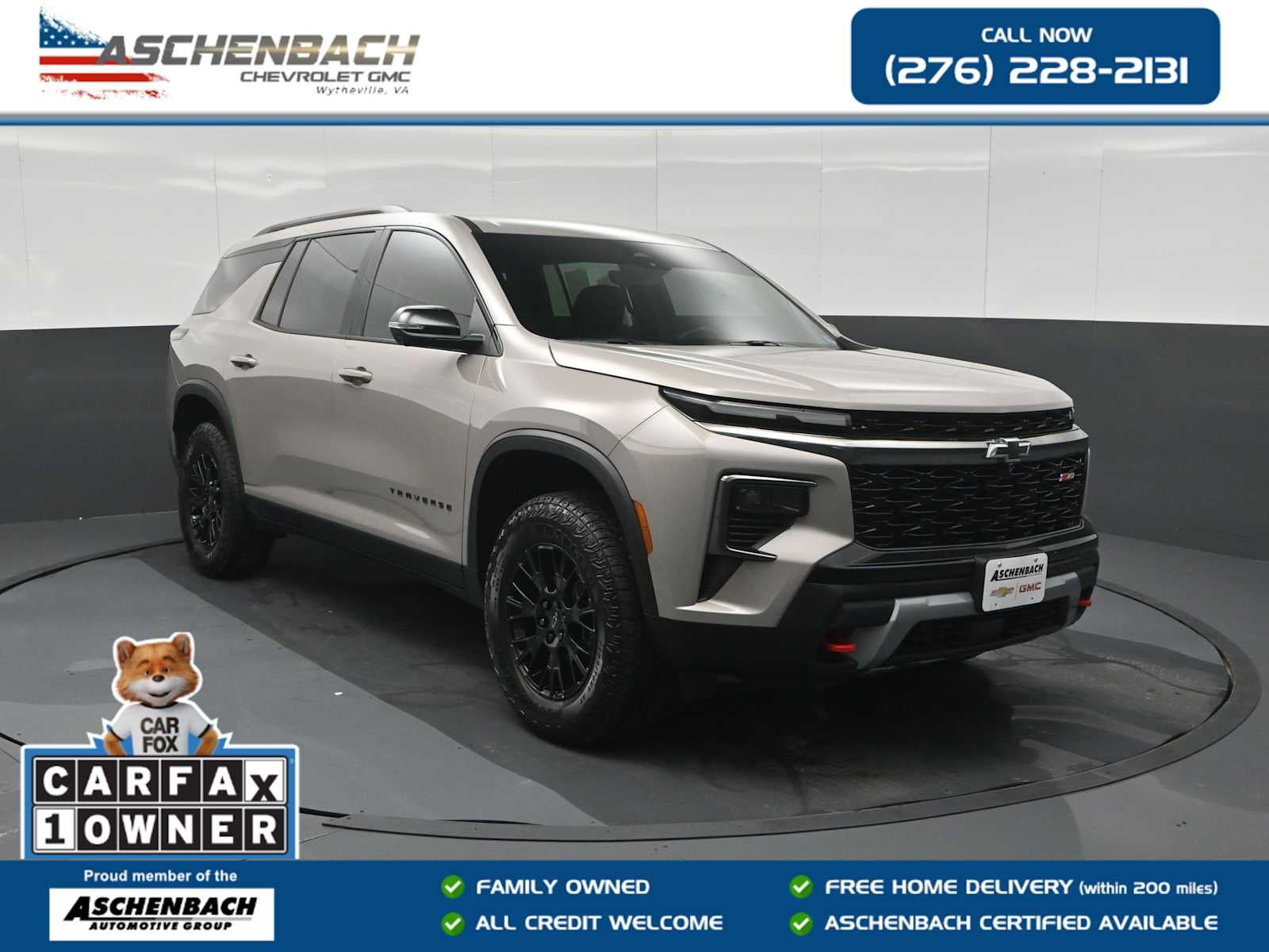 Sandstone Gray 2026 Chevrolet Traverse SUV / Crossover Four-Wheel Drive Automatic