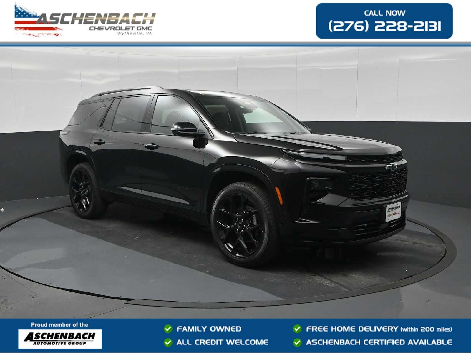 Mosaic Black Metallic 2026 Chevrolet Traverse SUV / Crossover Four-Wheel Drive Automatic