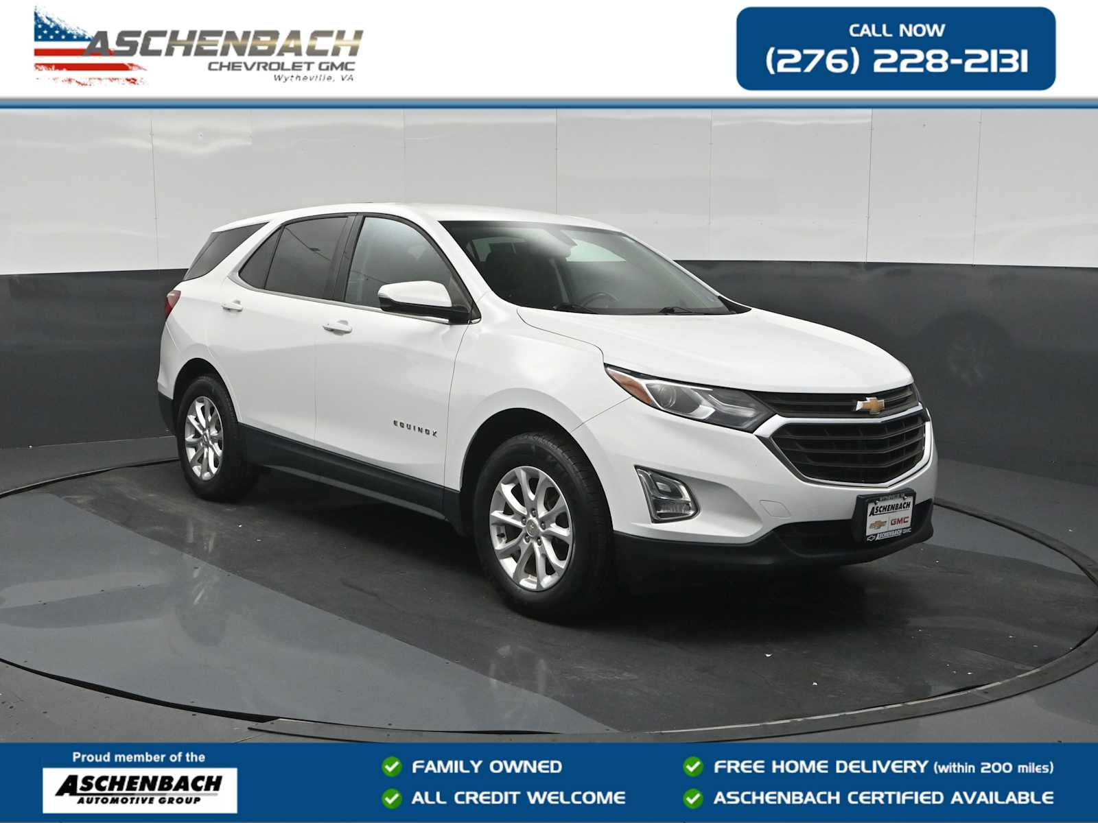 Summit White 2018 Chevrolet Equinox SUV / Crossover Four-Wheel Drive Automatic