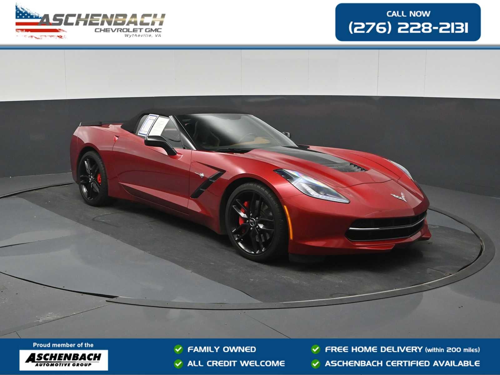 Crystal Red Tintcoat 2014 Chevrolet Corvette Convertible Rear-Wheel Drive Automatic