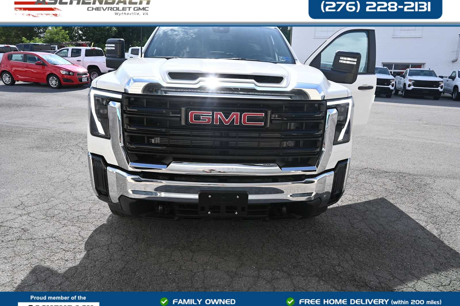 Summit White 2026 GMC Sierra 3500HD Chassis Pickup Truck Four-Wheel Drive Automatic