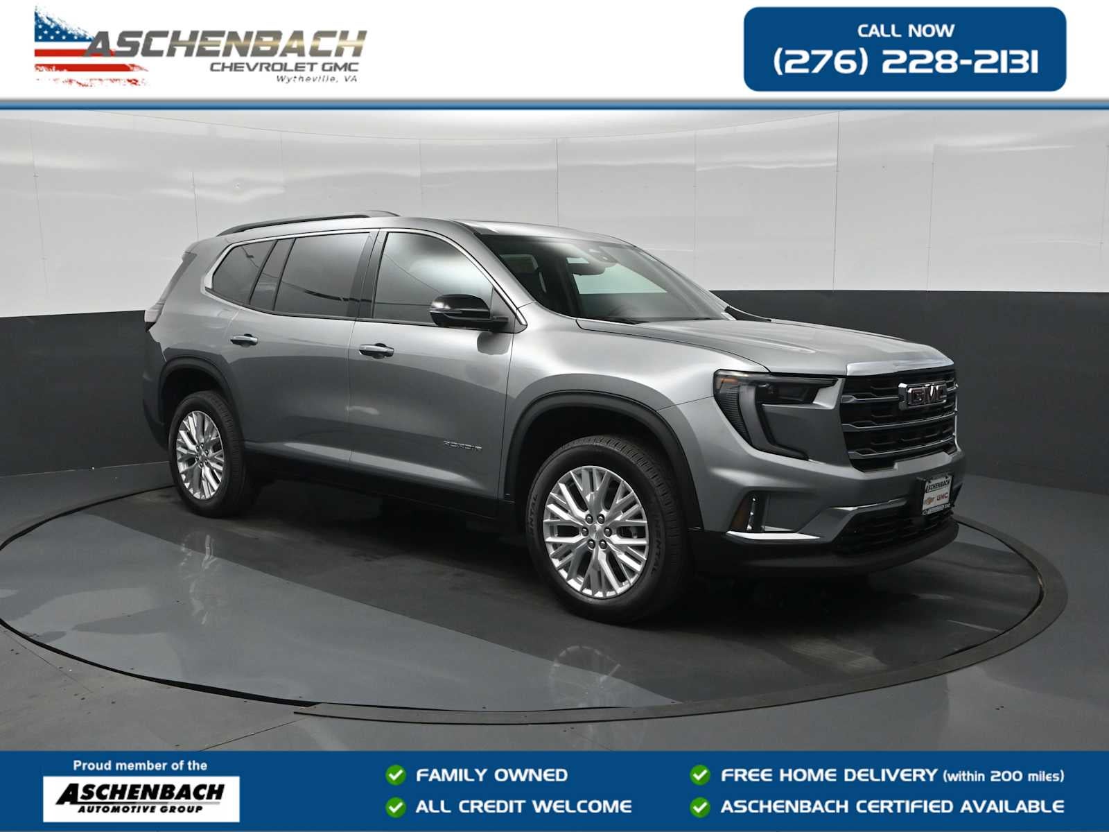 Sterling Metallic 2026 GMC Acadia Elevation AWD SUV / Crossover Four-Wheel Drive Automatic
