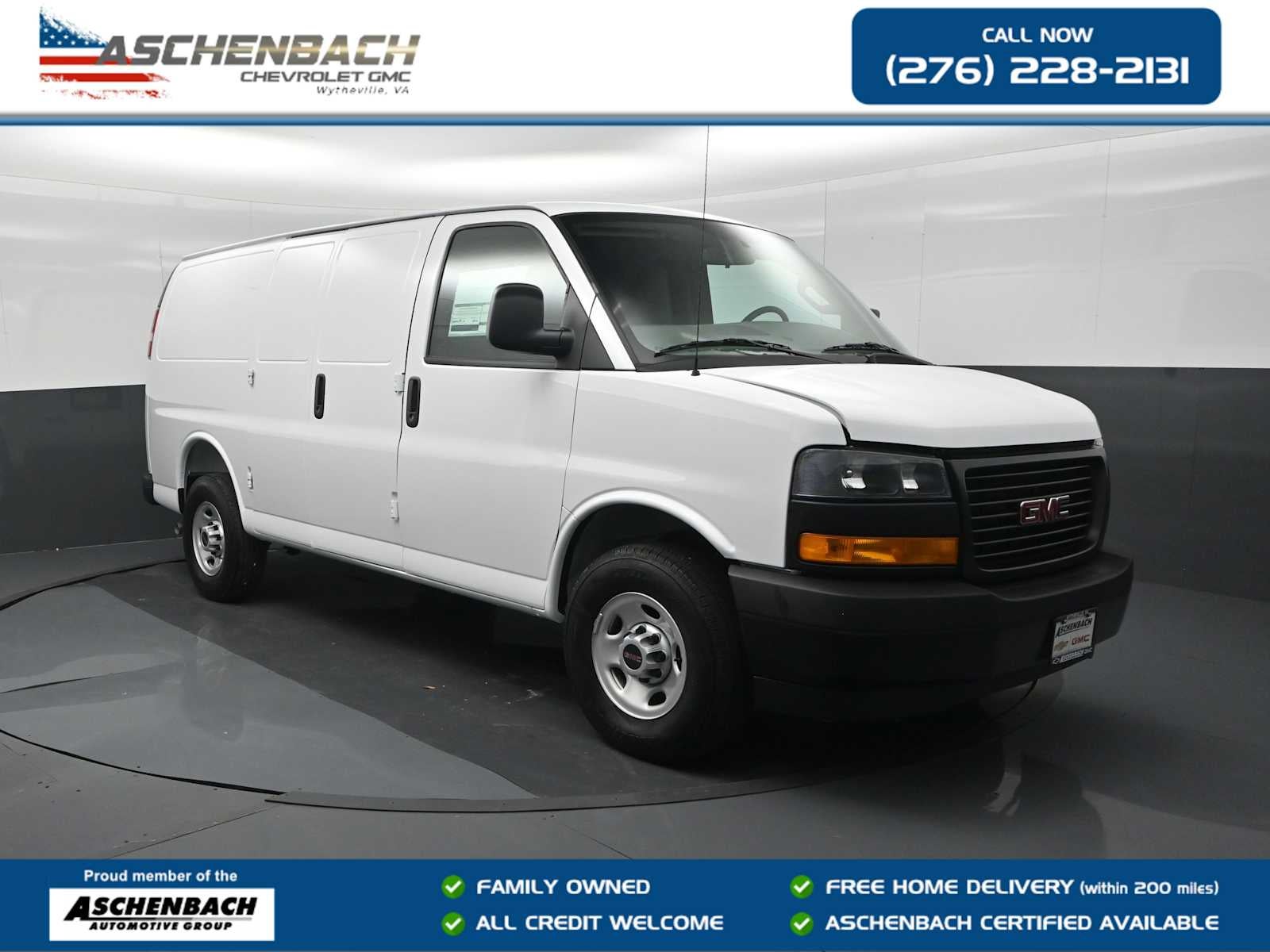 Summit White 2026 GMC Savana Cargo Van Rear-Wheel Drive Automatic