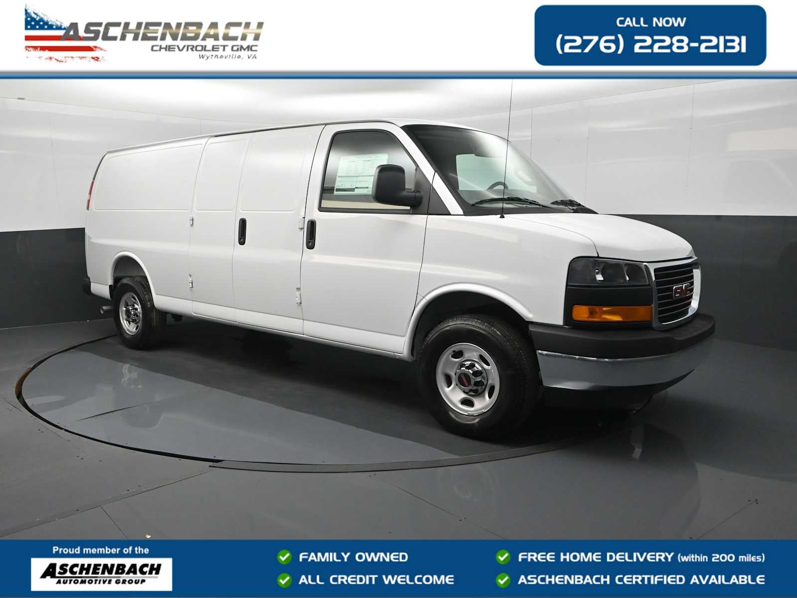 Summit White 2026 GMC Savana Cargo Van Rear-Wheel Drive Automatic