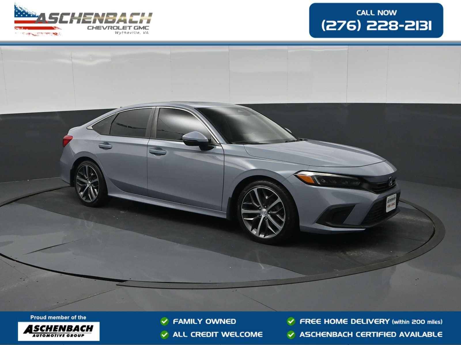  2022 Honda Civic Touring FWD Sedan Front-Wheel Drive Automatic