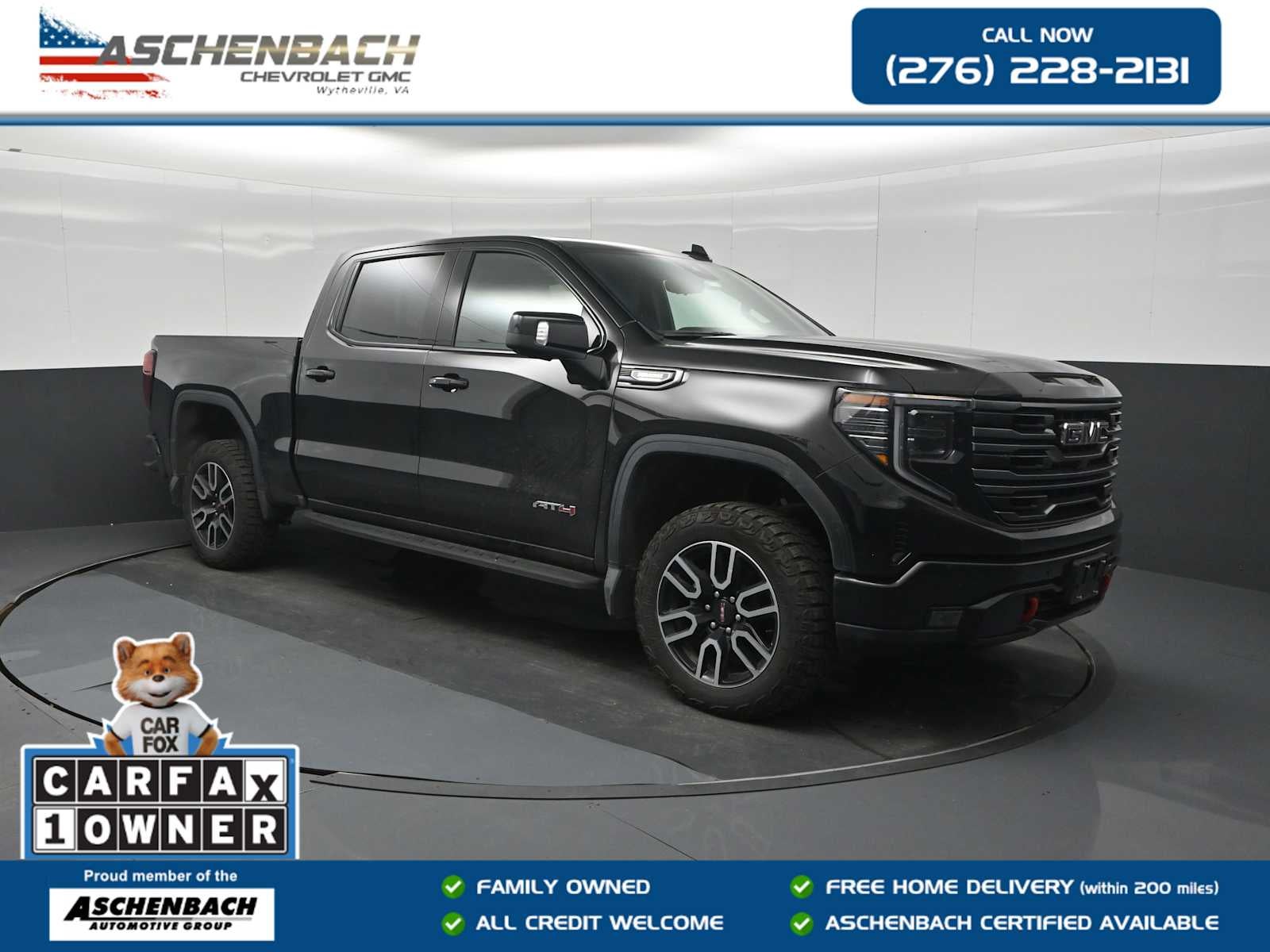 Onyx Black 2025 GMC Sierra 1500 Pickup Truck Four-Wheel Drive Automatic