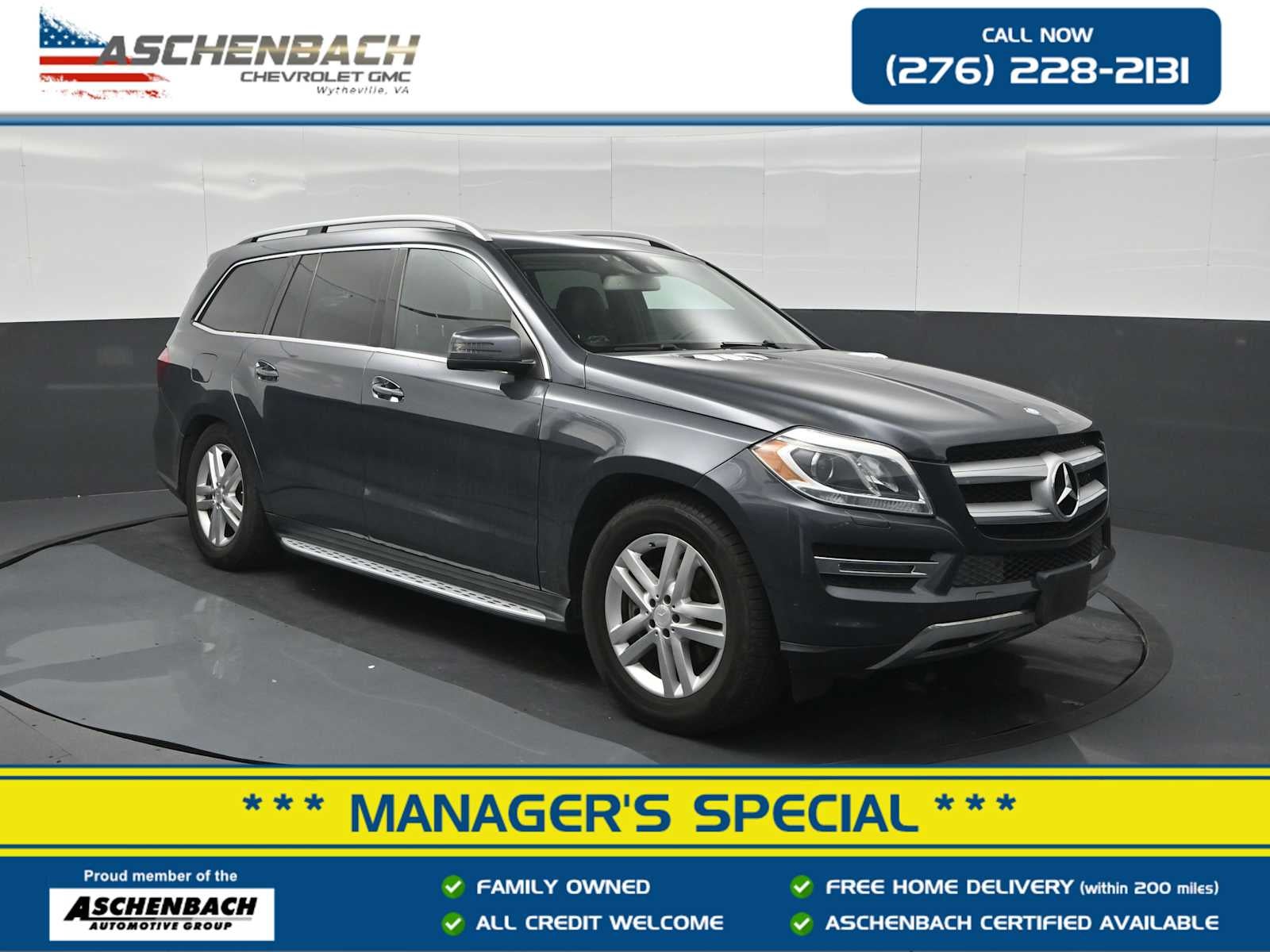  2014 Mercedes-Benz GL-Class SUV / Crossover All-Wheel Drive Automatic