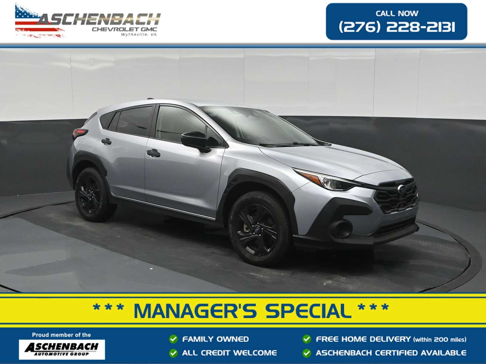  2024 Subaru Crosstrek SUV / Crossover All-Wheel Drive Automatic