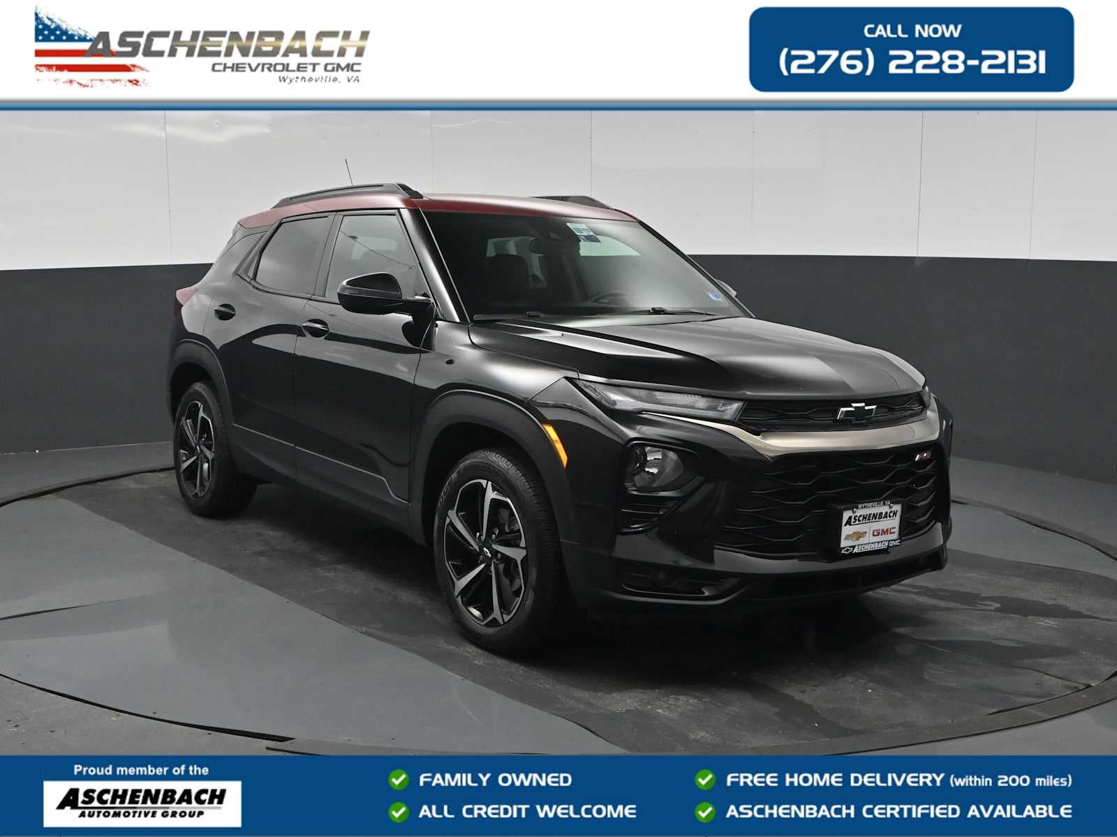 Mosaic Black Metallic 2021 Chevrolet Trailblazer SUV / Crossover Four-Wheel Drive Automatic