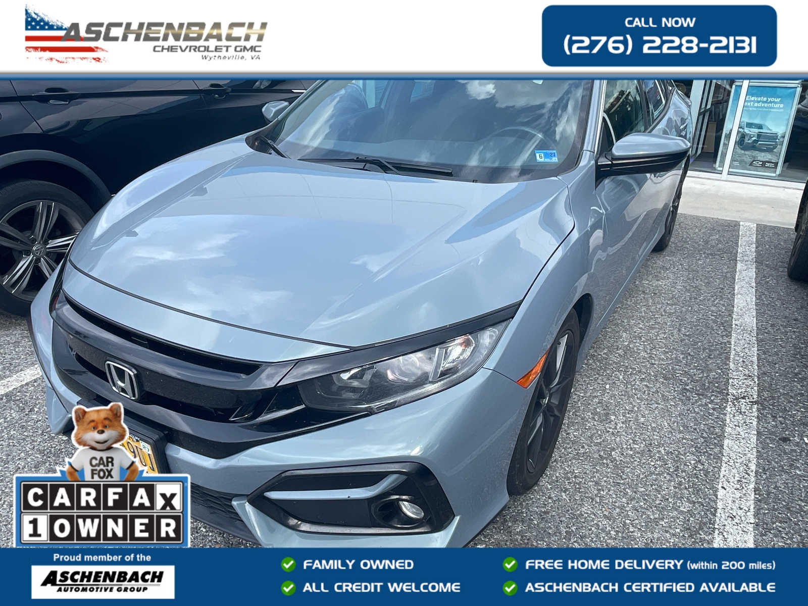 2021 Honda Civic Hatchback  Hatchback Tracción delantera Automática