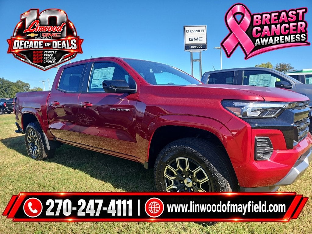 Radiant Red Tintcoat 2026 Chevrolet Colorado Pickup Truck Four-Wheel Drive Automatic
