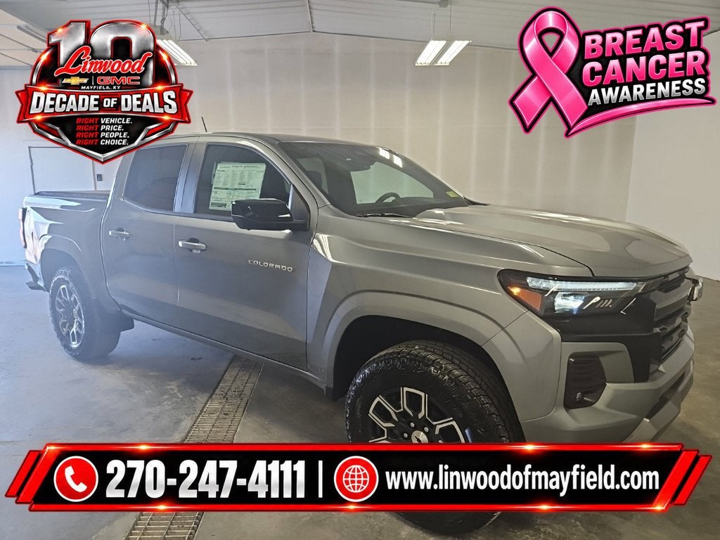 Sterling Gray Metallic 2026 Chevrolet Colorado Pickup Truck Four-Wheel Drive Automatic