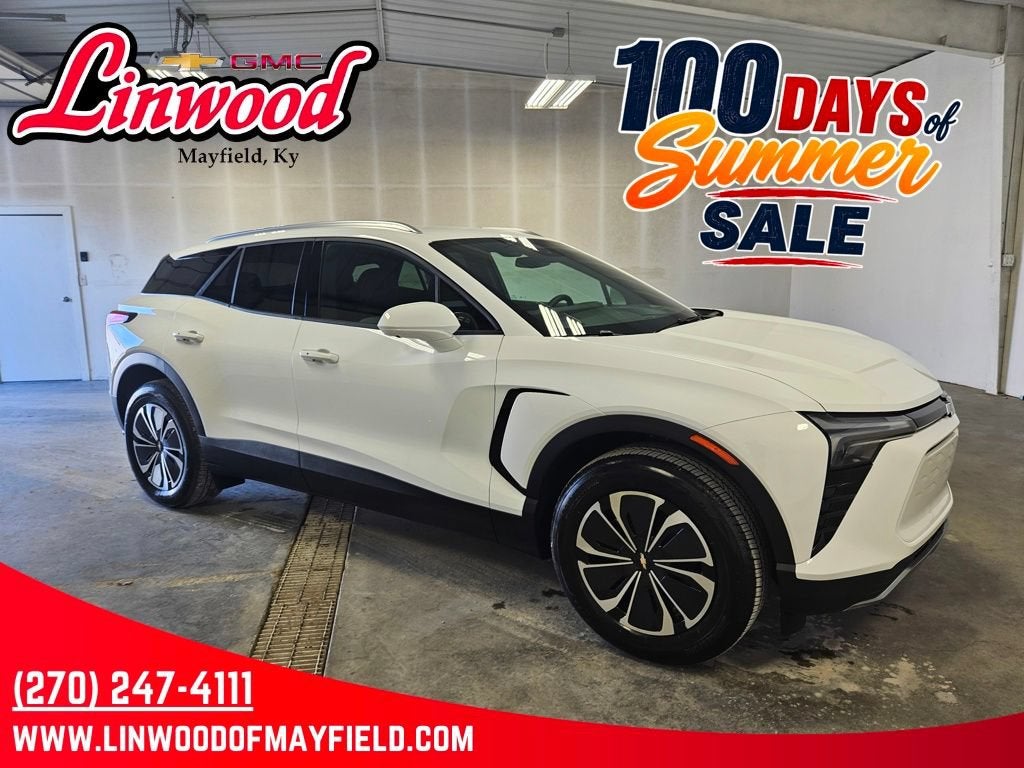 Summit White 2025 Chevrolet Blazer EV SUV / Crossover All-Wheel Drive Automatic