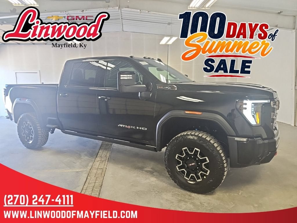 Onyx Black 2026 GMC Sierra 2500HD Pickup Truck Four-Wheel Drive Automatic