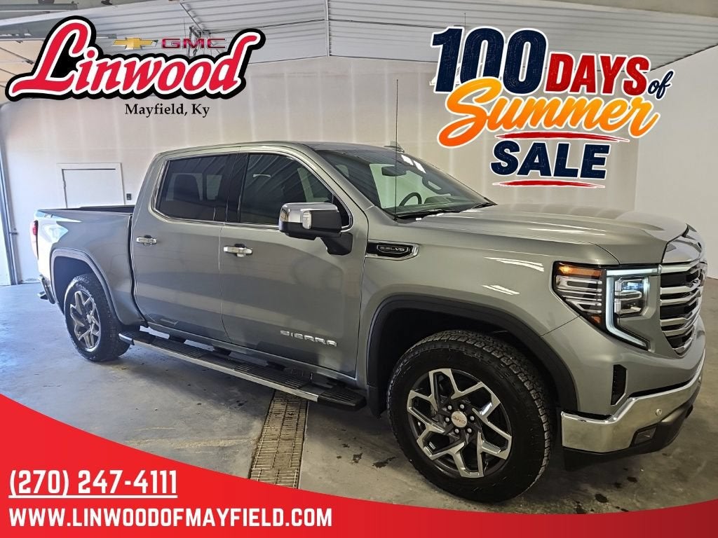Sterling Metallic 2026 GMC Sierra 1500 Pickup Truck Four-Wheel Drive Automatic