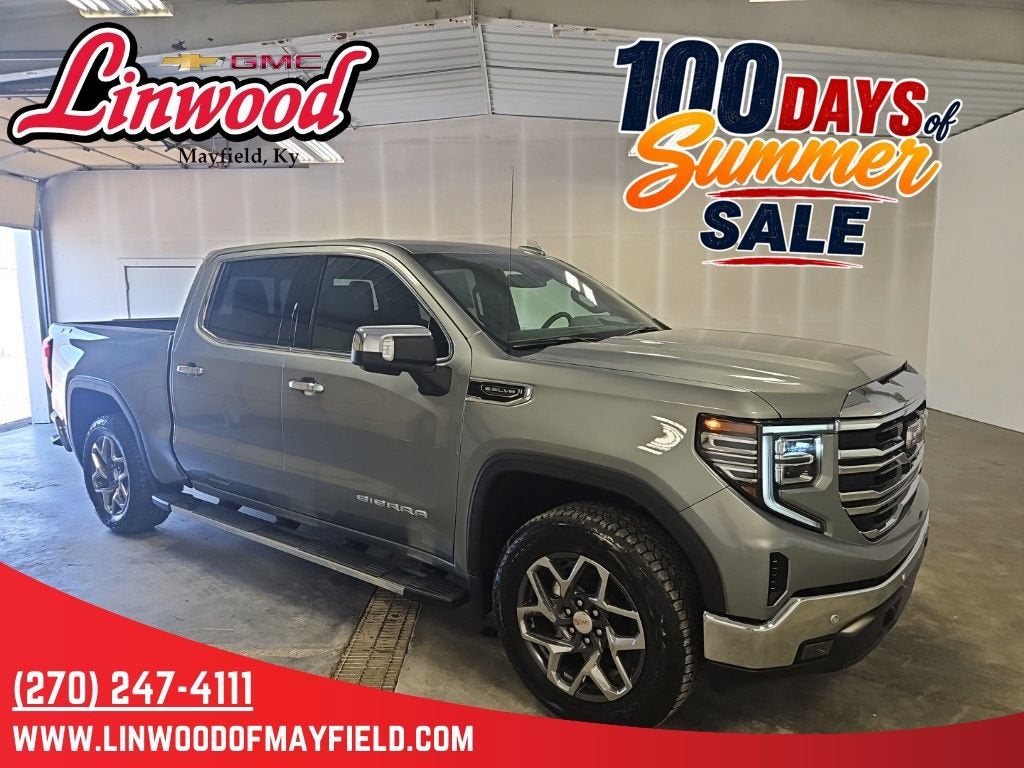 Sterling Metallic 2026 GMC Sierra 1500 Pickup Truck Four-Wheel Drive Automatic