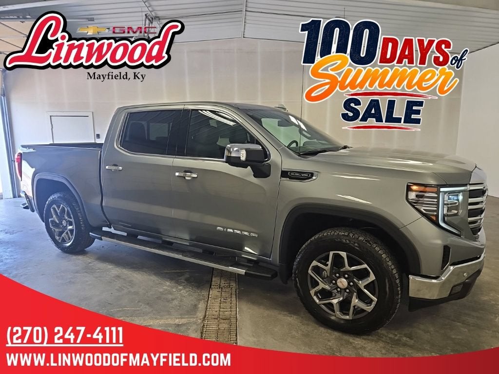 Sterling Metallic 2026 GMC Sierra 1500 Pickup Truck Four-Wheel Drive Automatic