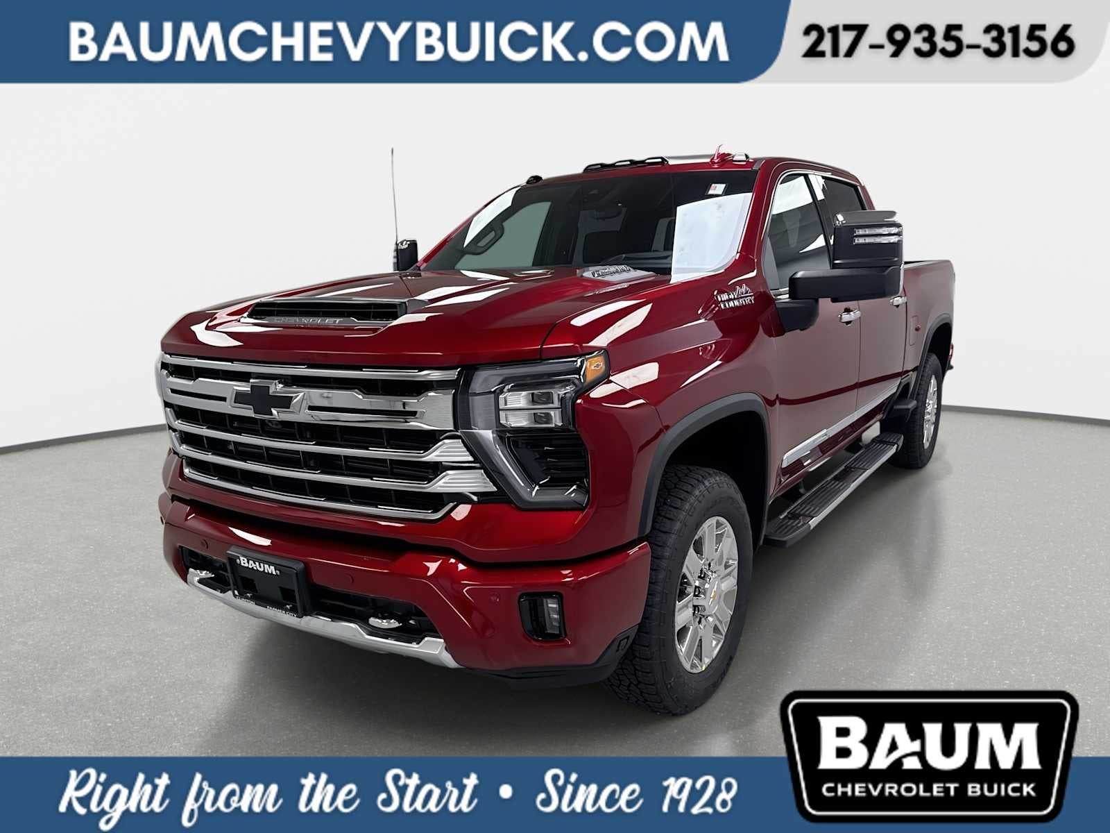 Radiant Red Tintcoat 2026 Chevrolet Silverado 2500HD Pickup Truck Four-Wheel Drive Automatic