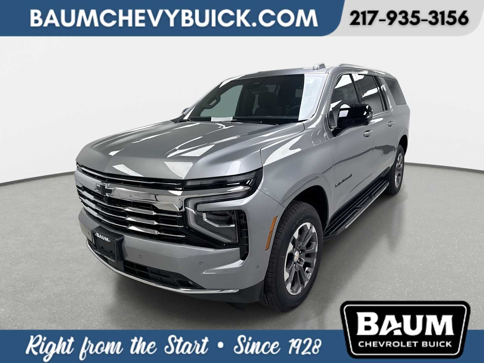 Sterling Gray Metallic 2026 Chevrolet Suburban SUV / Crossover Four-Wheel Drive Automatic