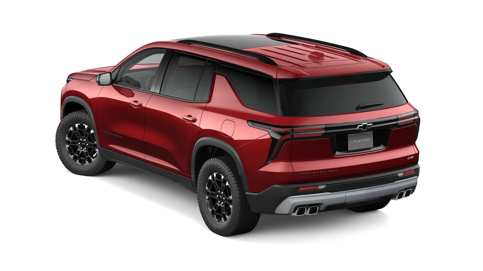 Radiant Red Tintcoat 2027 Chevrolet Traverse SUV / Crossover Four-Wheel Drive 8-Speed Automatic