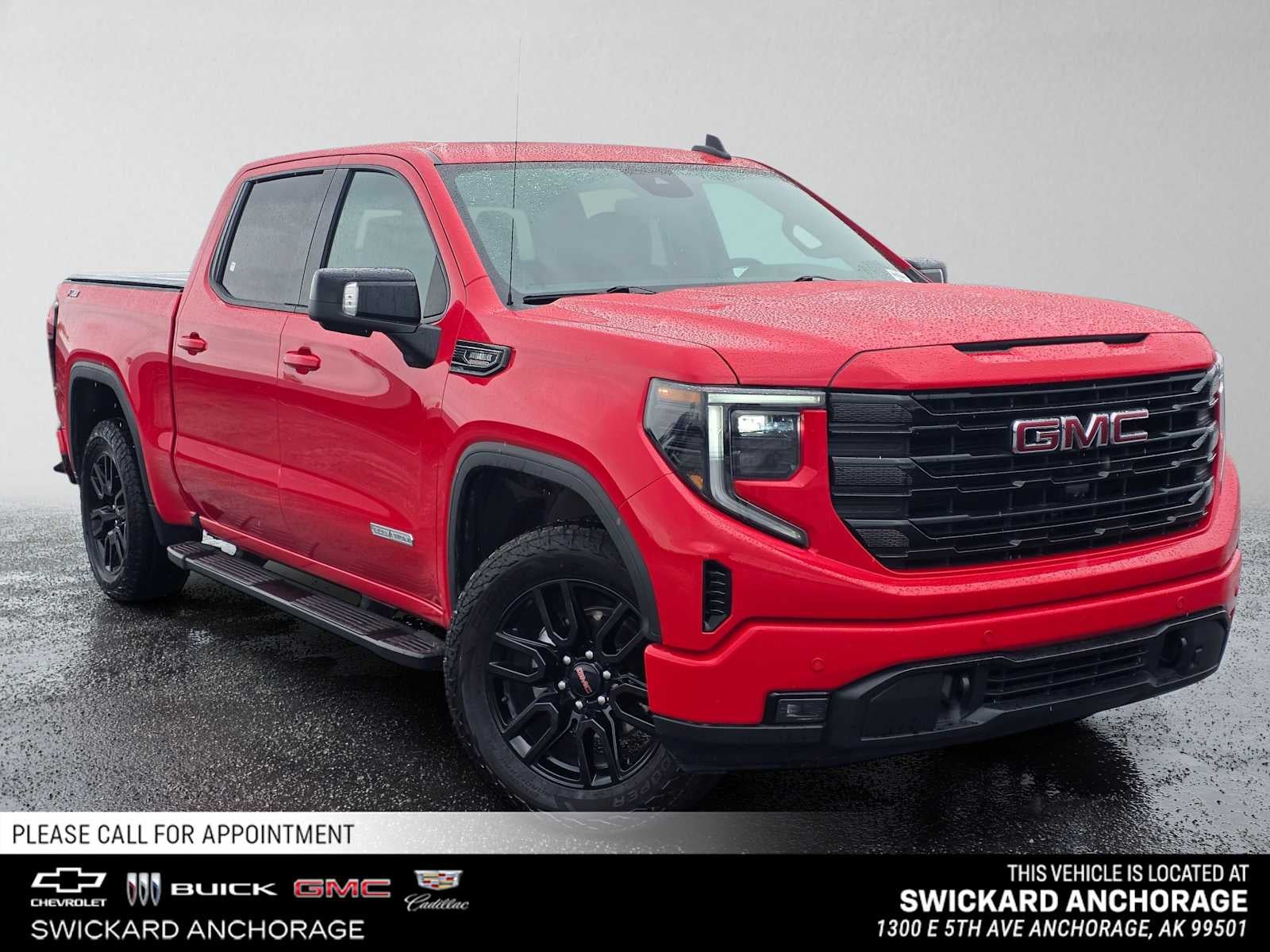 Cardinal Red 2025 GMC Sierra 1500 Pickup Truck Four-Wheel Drive Automatic