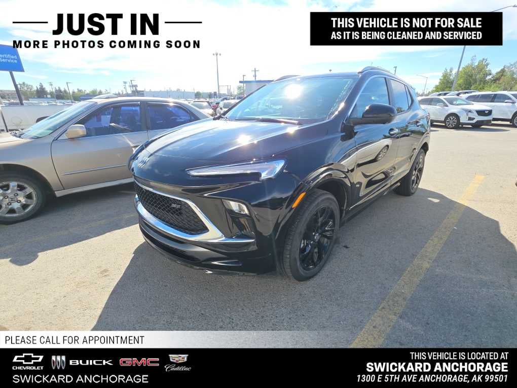 Black (Ebony Twilight Metallic) 2025 Buick Encore GX SUV / Crossover All-Wheel Drive Automatic