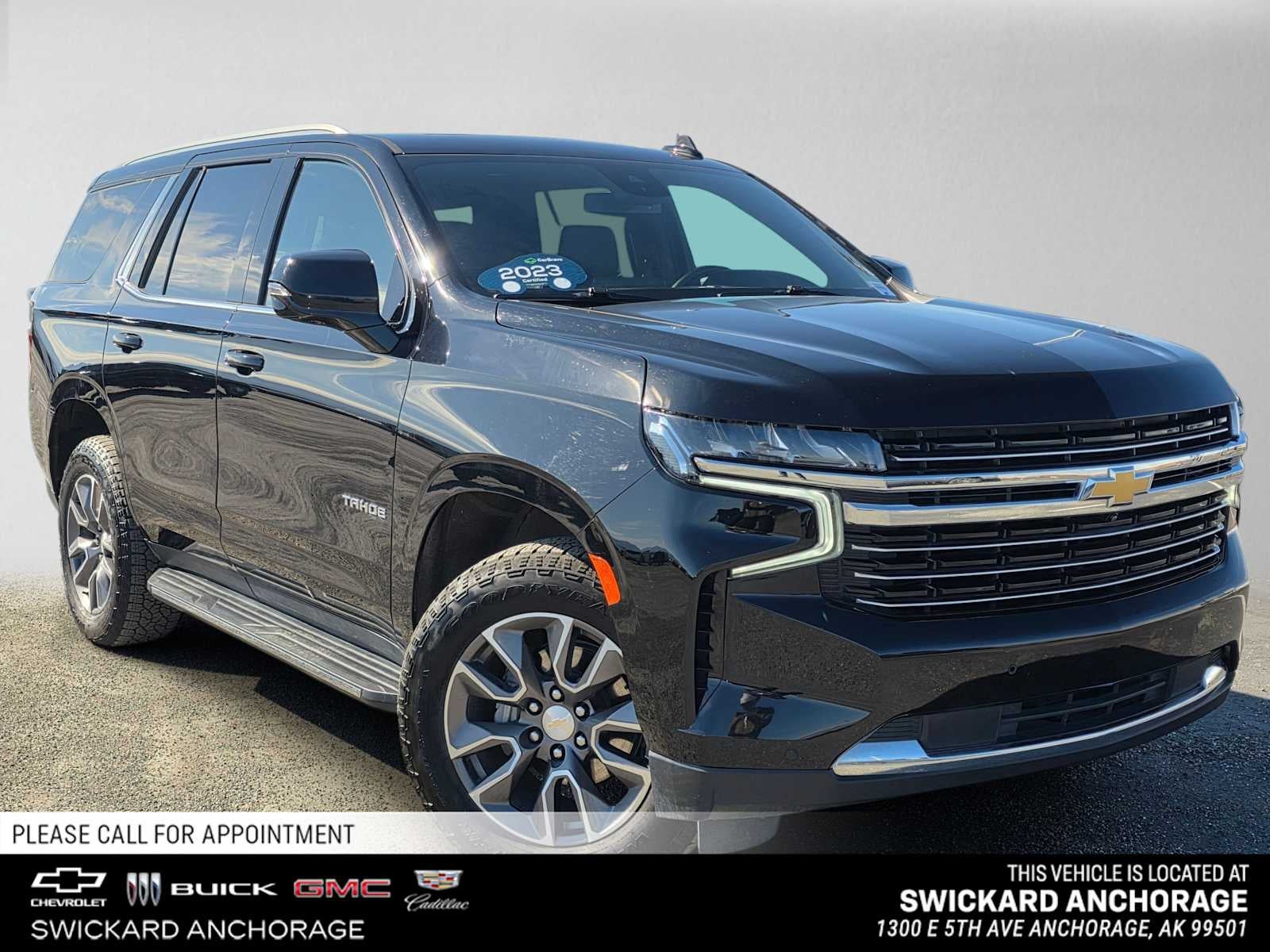 Black 2023 Chevrolet Tahoe SUV / Crossover Four-Wheel Drive Automatic