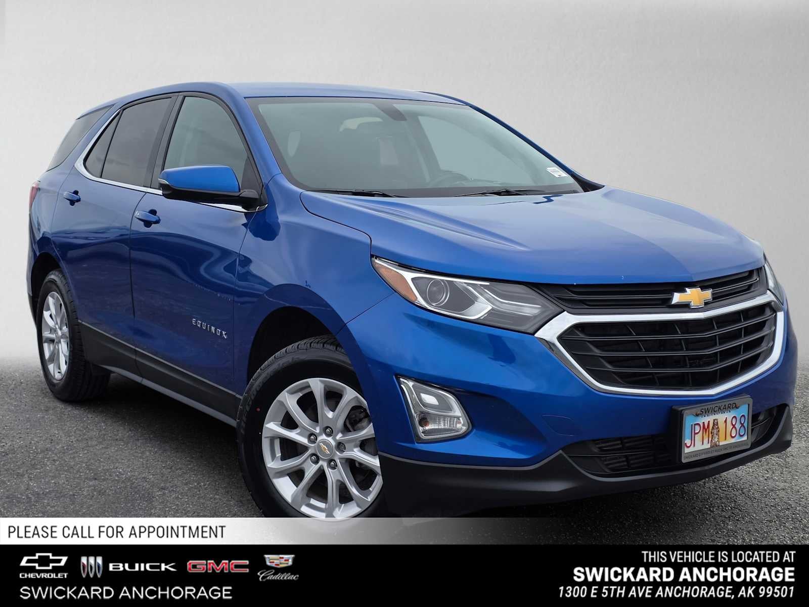 Kinetic Blue Metallic 2019 Chevrolet Equinox SUV / Crossover Four-Wheel Drive Automatic