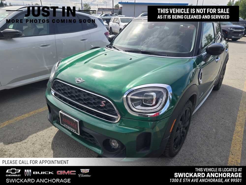 Green 2021 MINI Countryman SUV / Crossover All-Wheel Drive 8-Speed Automatic